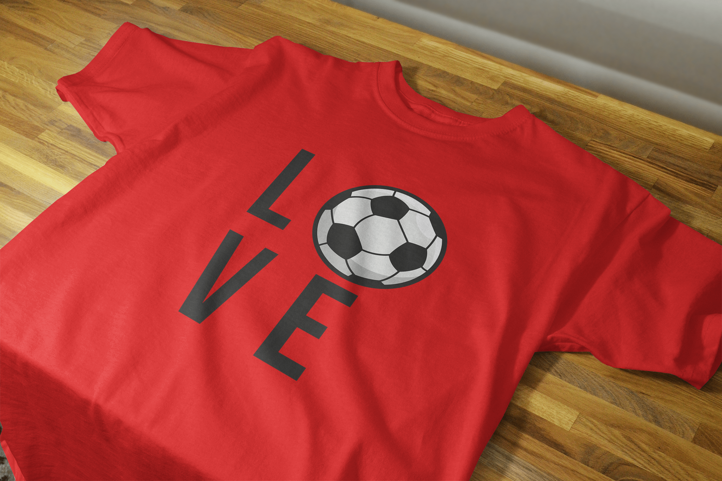 VEnhance Soccer Love Graphic T-Shirt