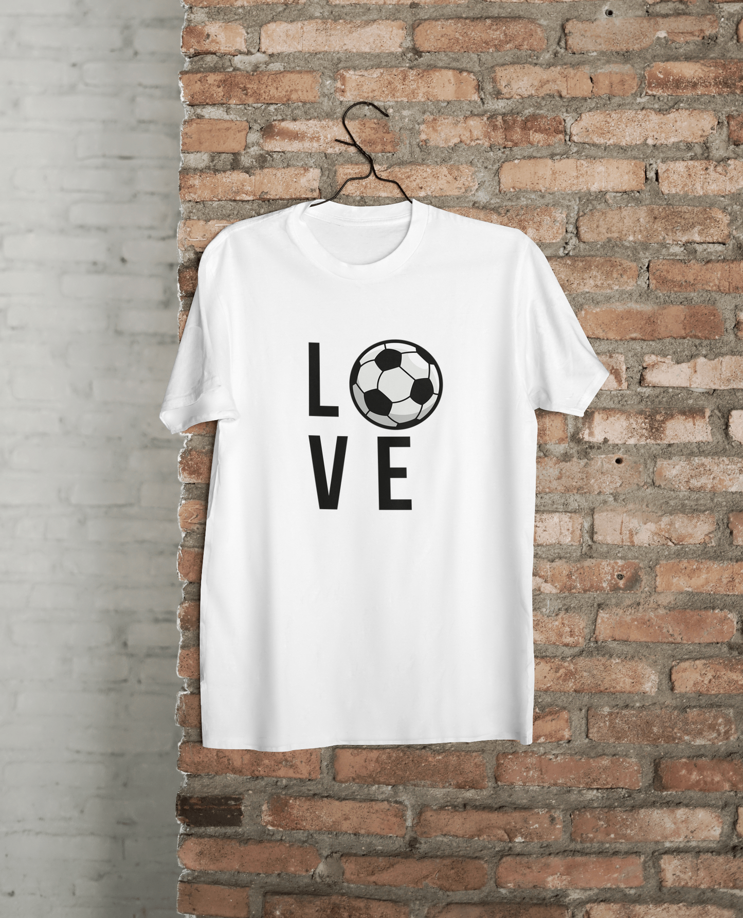 VEnhance Soccer Love Graphic T-Shirt