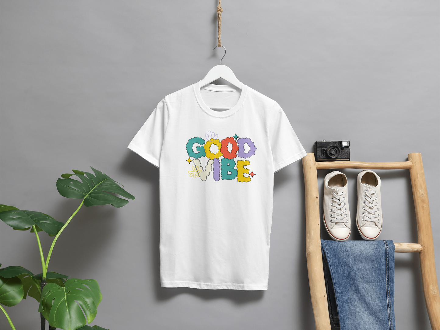 VEnhance WOMEN'S T-SHIRT Good Vibe T-Shirt