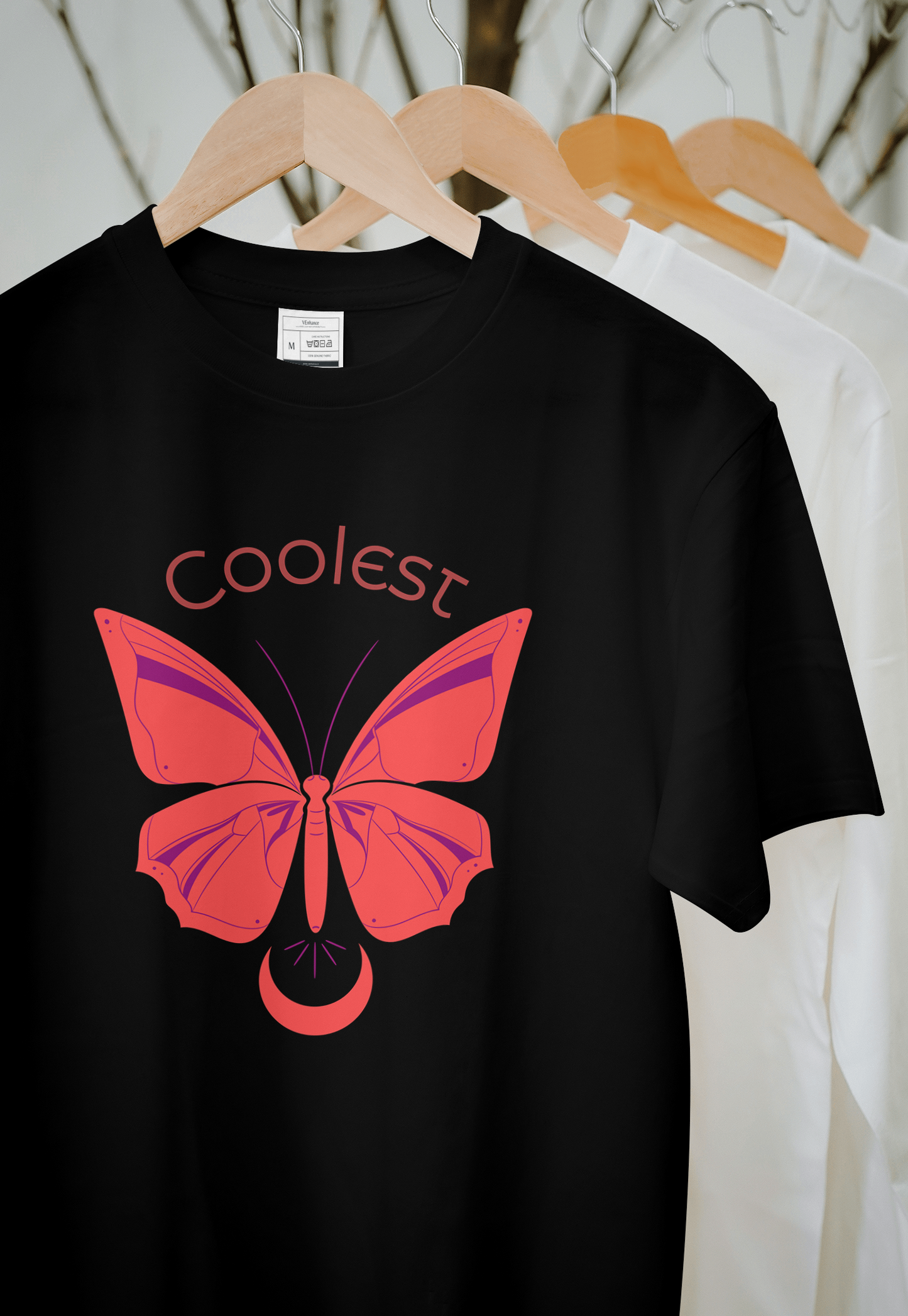 VEnhance WOMEN'S T-SHIRT Butterfly T-Shirt