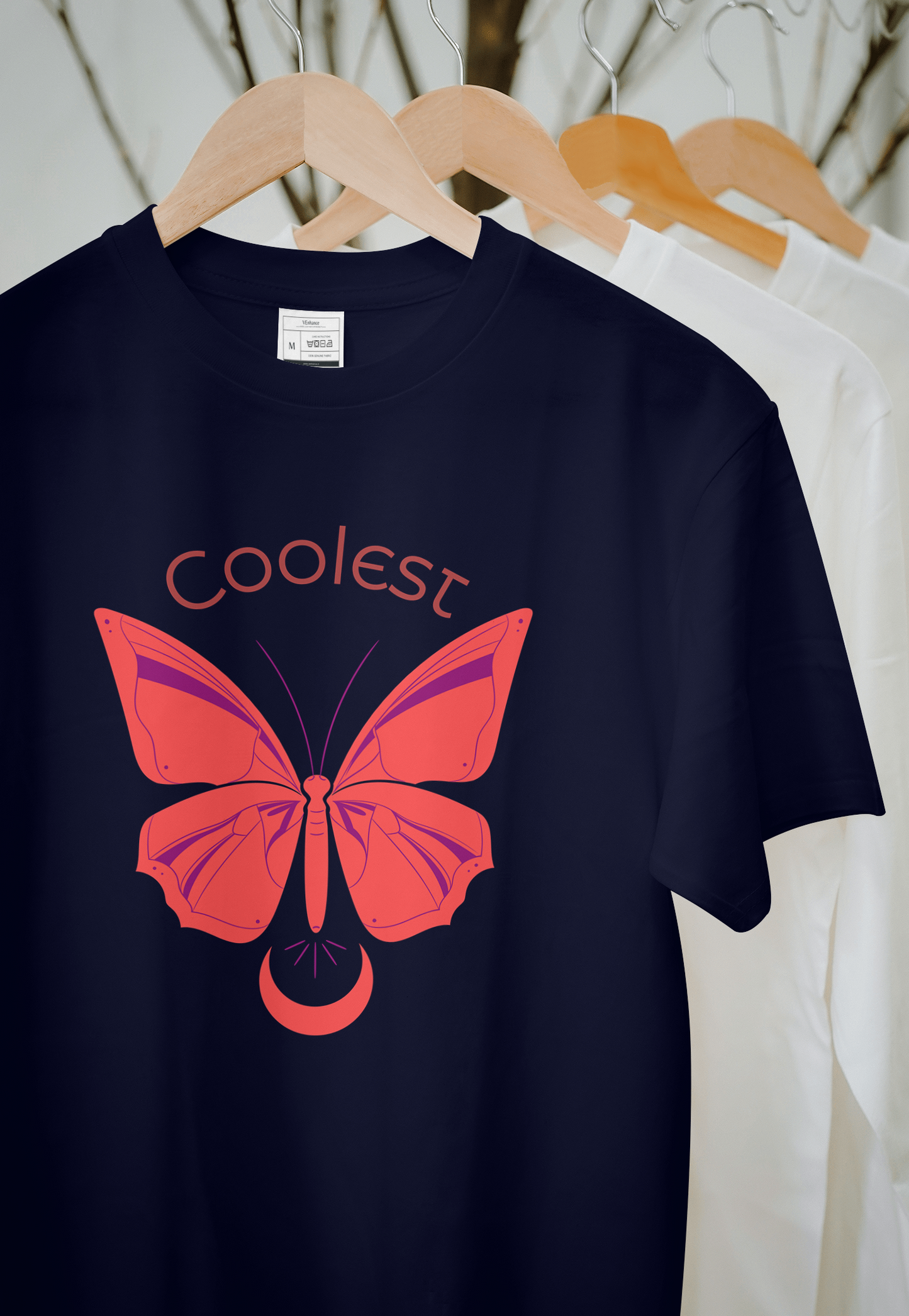 VEnhance WOMEN'S T-SHIRT Butterfly T-Shirt
