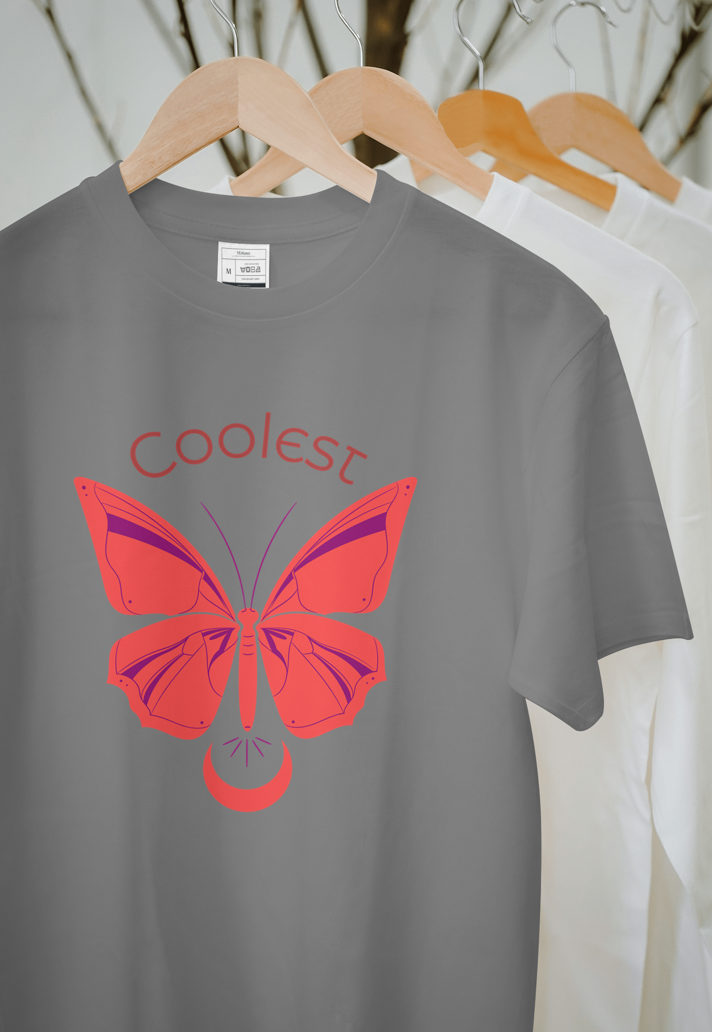 VEnhance WOMEN'S T-SHIRT Butterfly T-Shirt