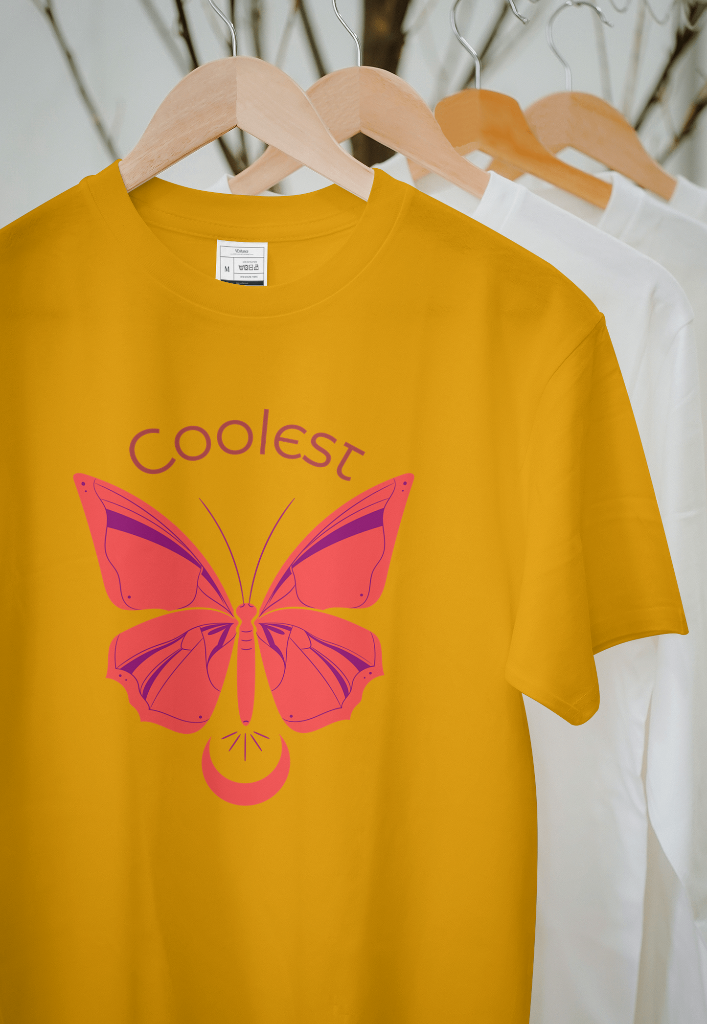 VEnhance WOMEN'S T-SHIRT Butterfly T-Shirt