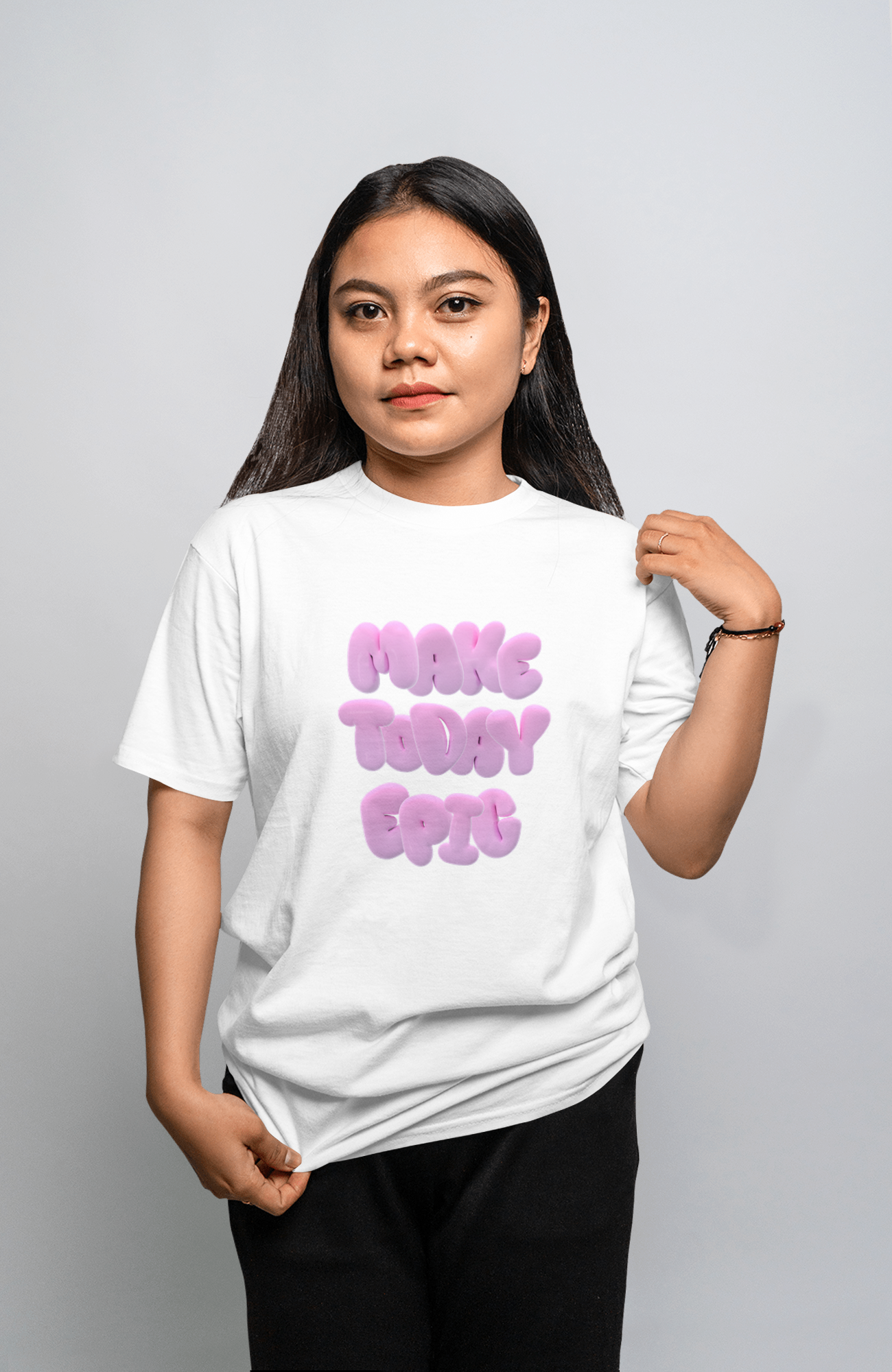VEnhance WOMEN'S T-SHIRT Make Today Epic T-Shirt