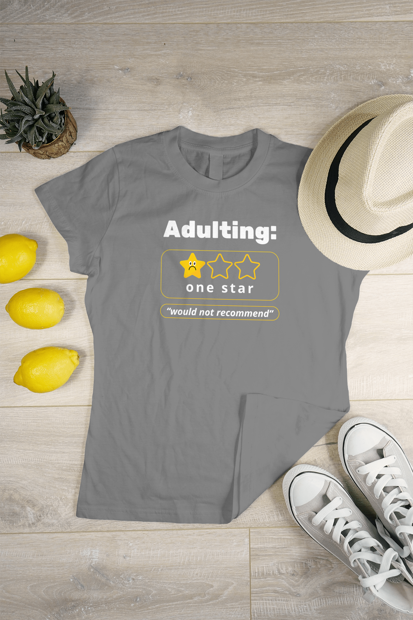 VEnhance Women's Funny Adulting T-Shirt