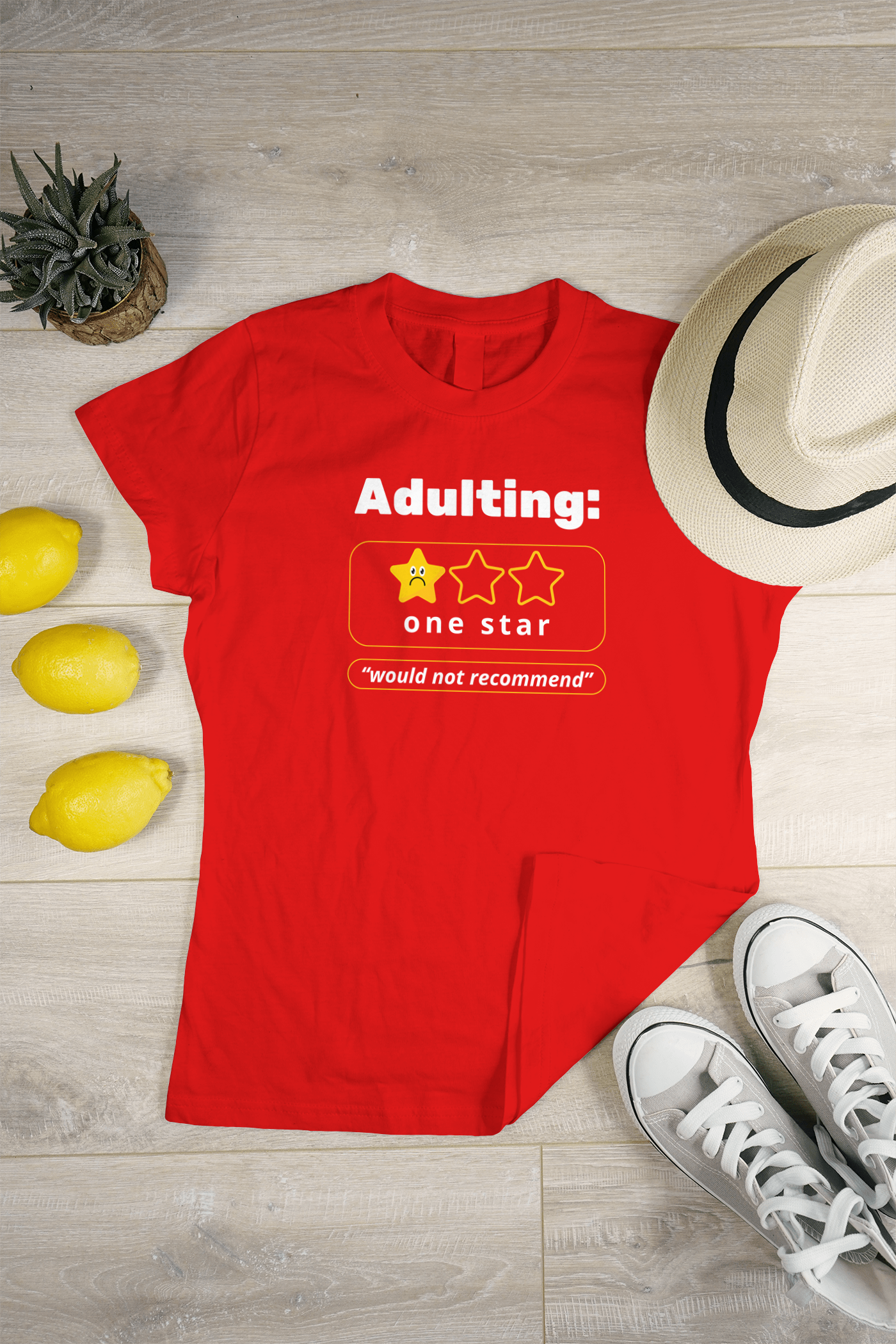 VEnhance Women's Funny Adulting T-Shirt