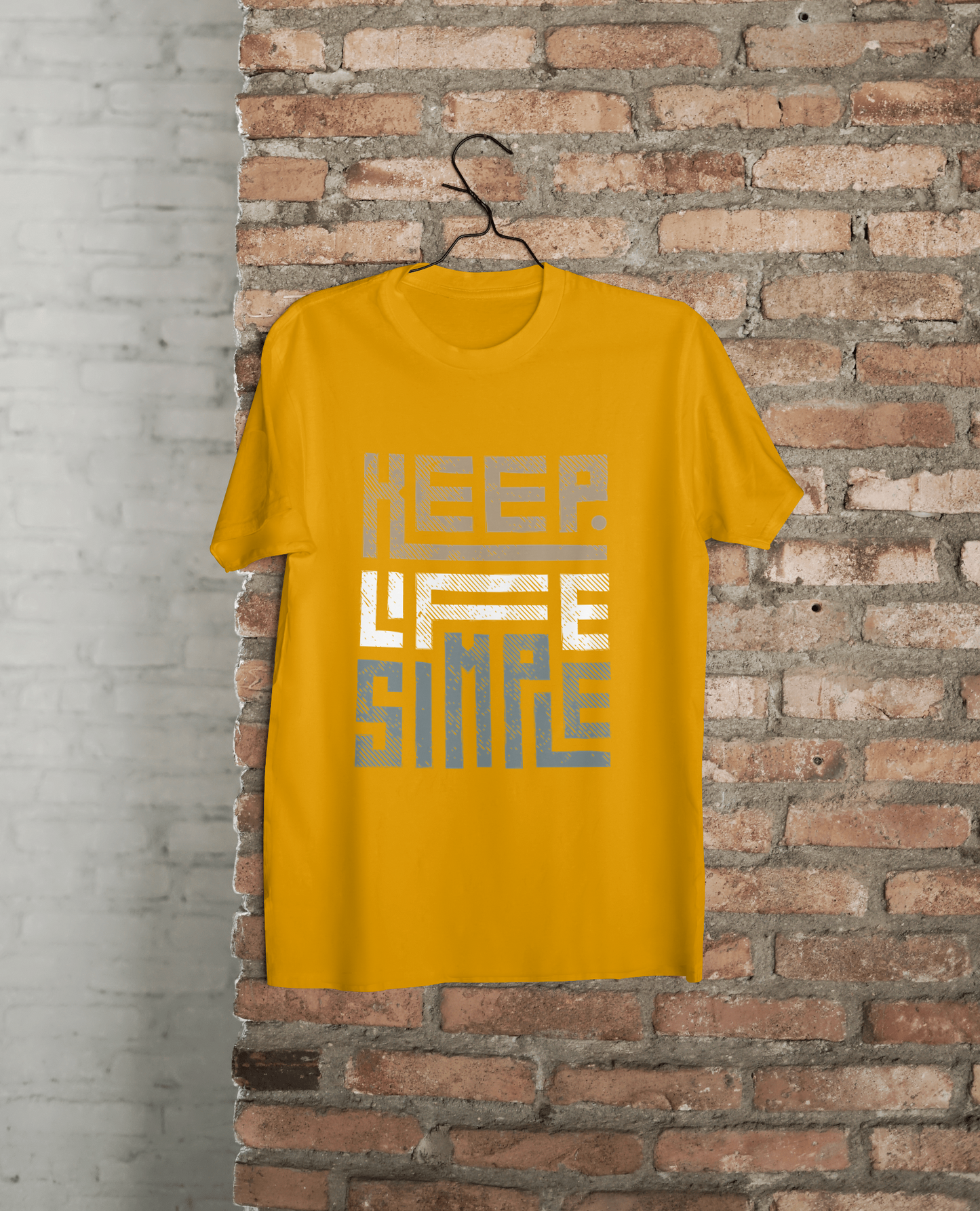 VEnhance Men's T-Shirt, Black Cotton, Graphic Print Design