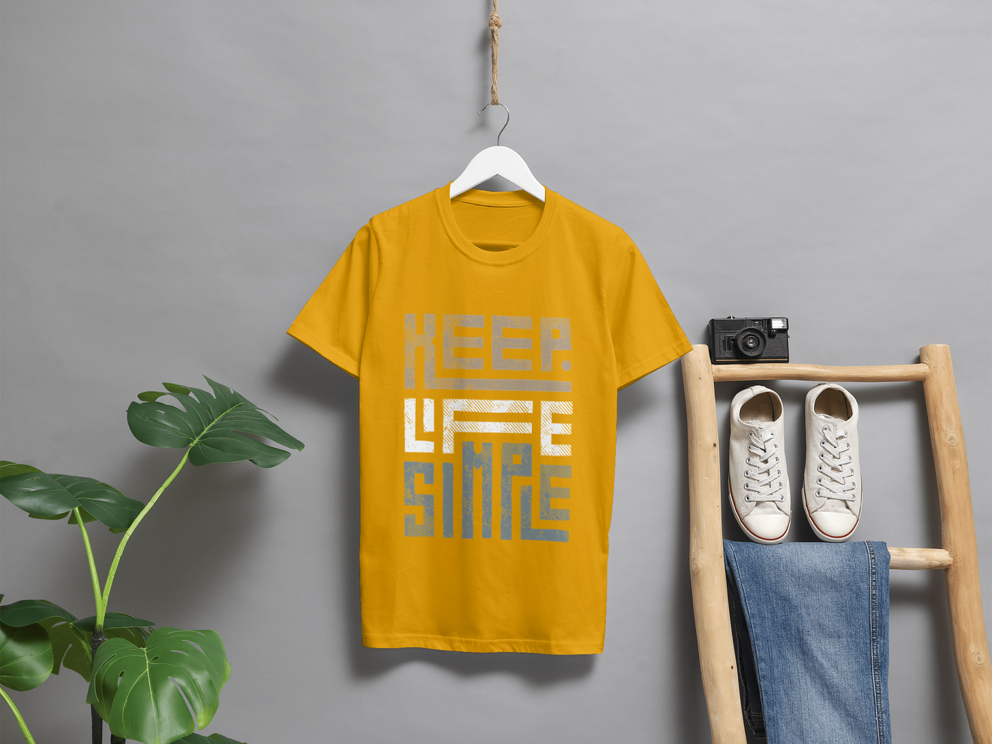 VEnhance Men's T-Shirt, Black Cotton, Graphic Print Design