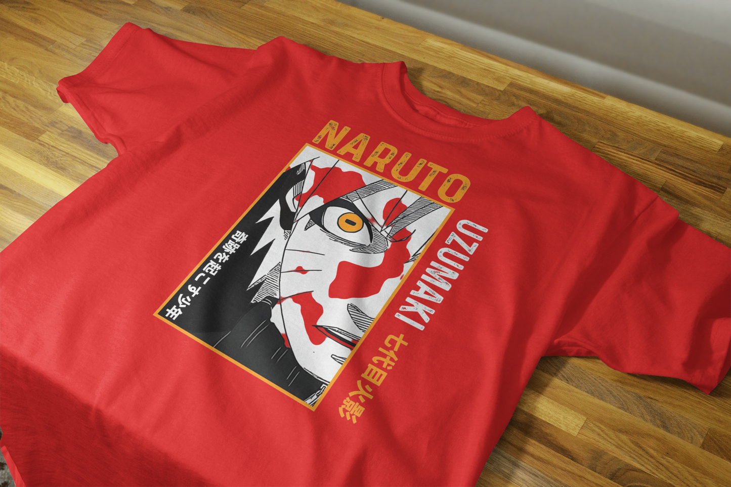 VEnhance Naruto Uzumaki Anime Character Graphic T-Shirt, Black, Cotton, Japanese Manga Design