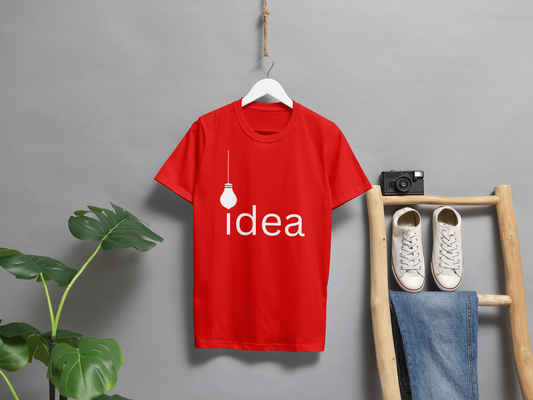 VEnhance Idea Light Bulb Graphic T-Shirt