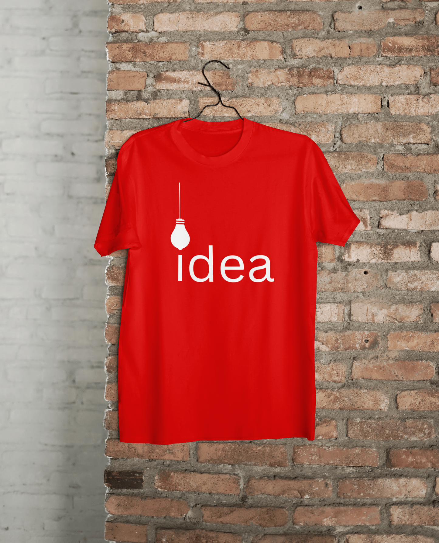 VEnhance Idea Light Bulb Graphic T-Shirt