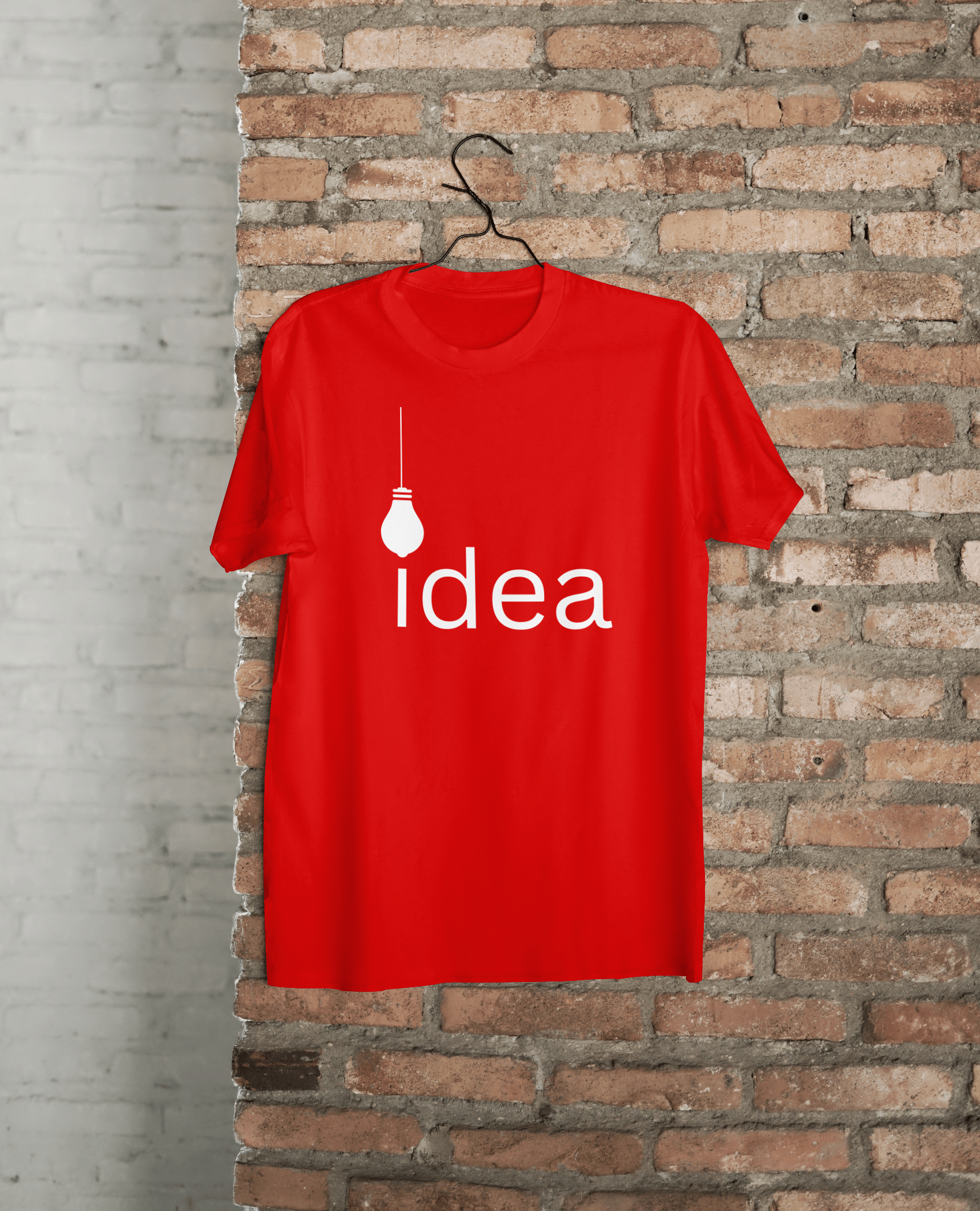 VEnhance Idea Light Bulb Graphic T-Shirt