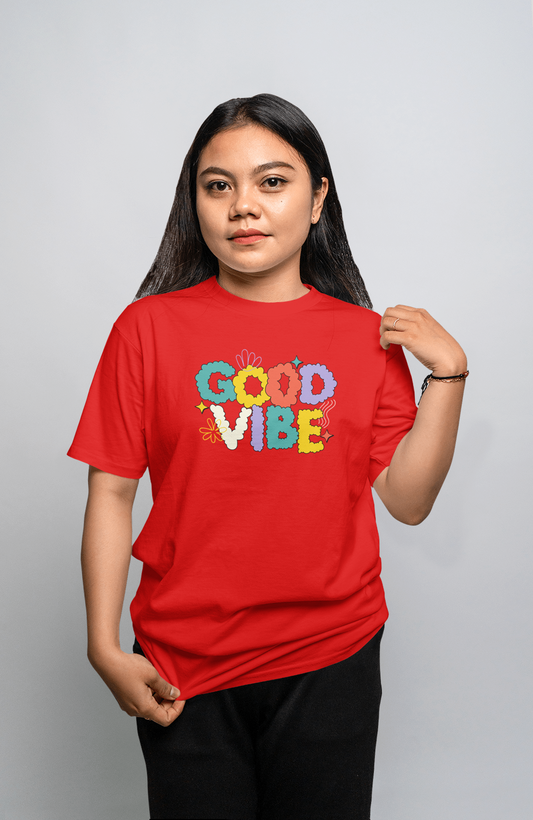 VEnhance WOMEN'S T-SHIRT Good Vibe T-Shirt