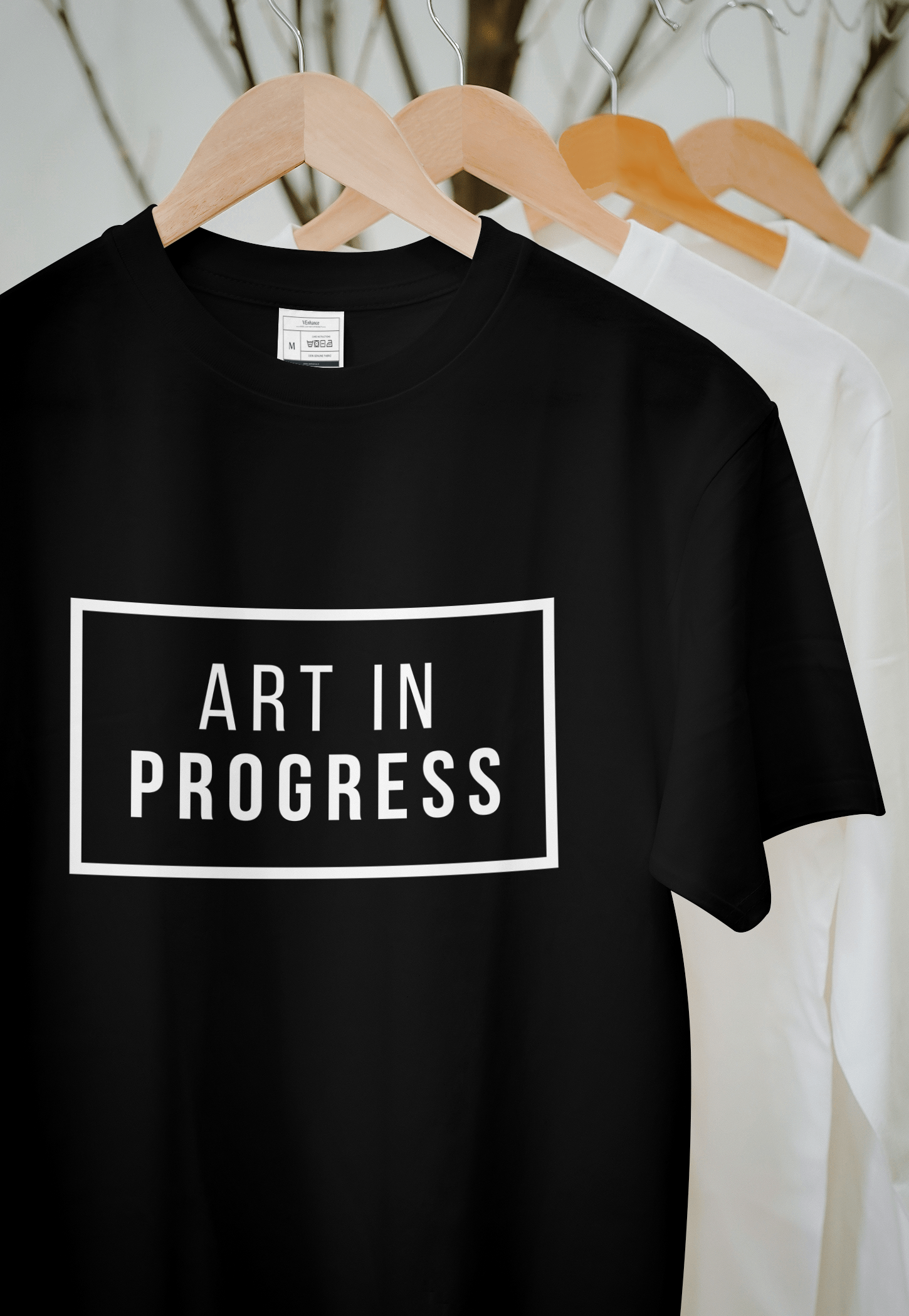 VEnhance Art in Progress Graphic T-Shirt