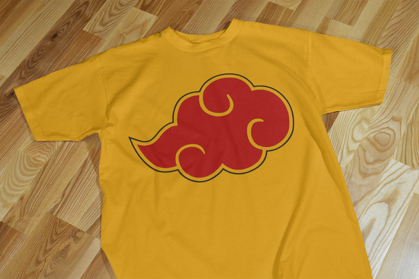 VEnhance T-Shirt Anime Cloud Design, White Cotton, Casual Graphic Print