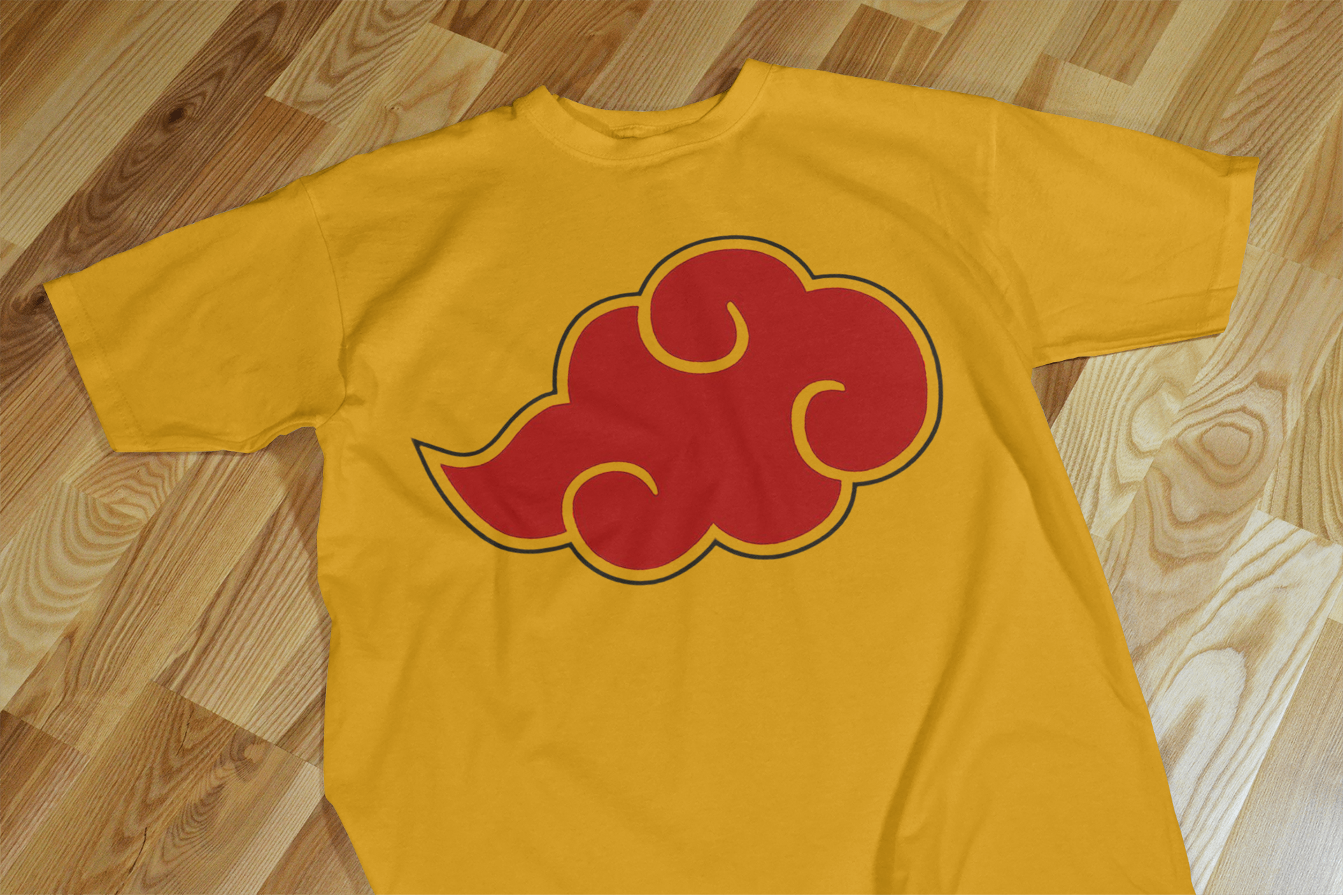 VEnhance T-Shirt Anime Cloud Design, White Cotton, Casual Graphic Print