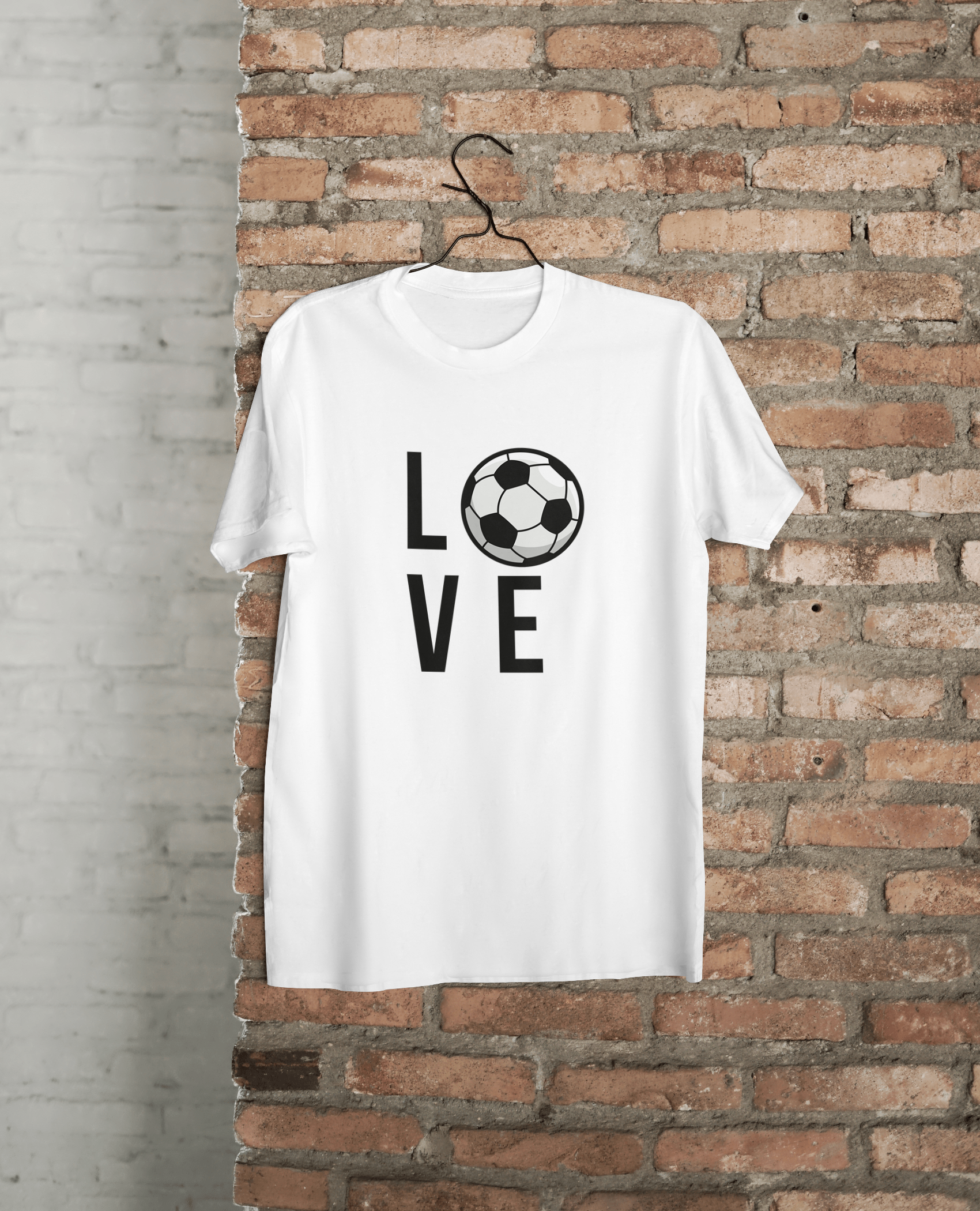 VEnhance Soccer Love Graphic T-Shirt