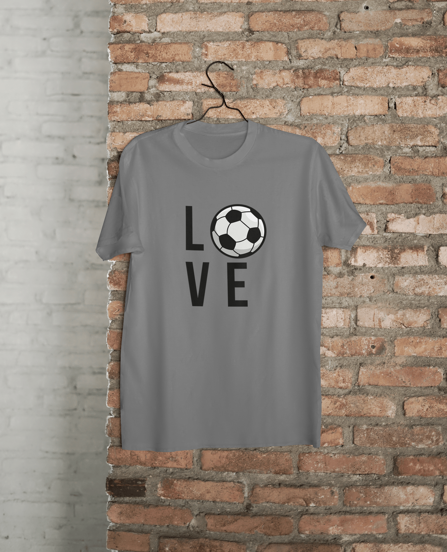 VEnhance Soccer Love Graphic T-Shirt