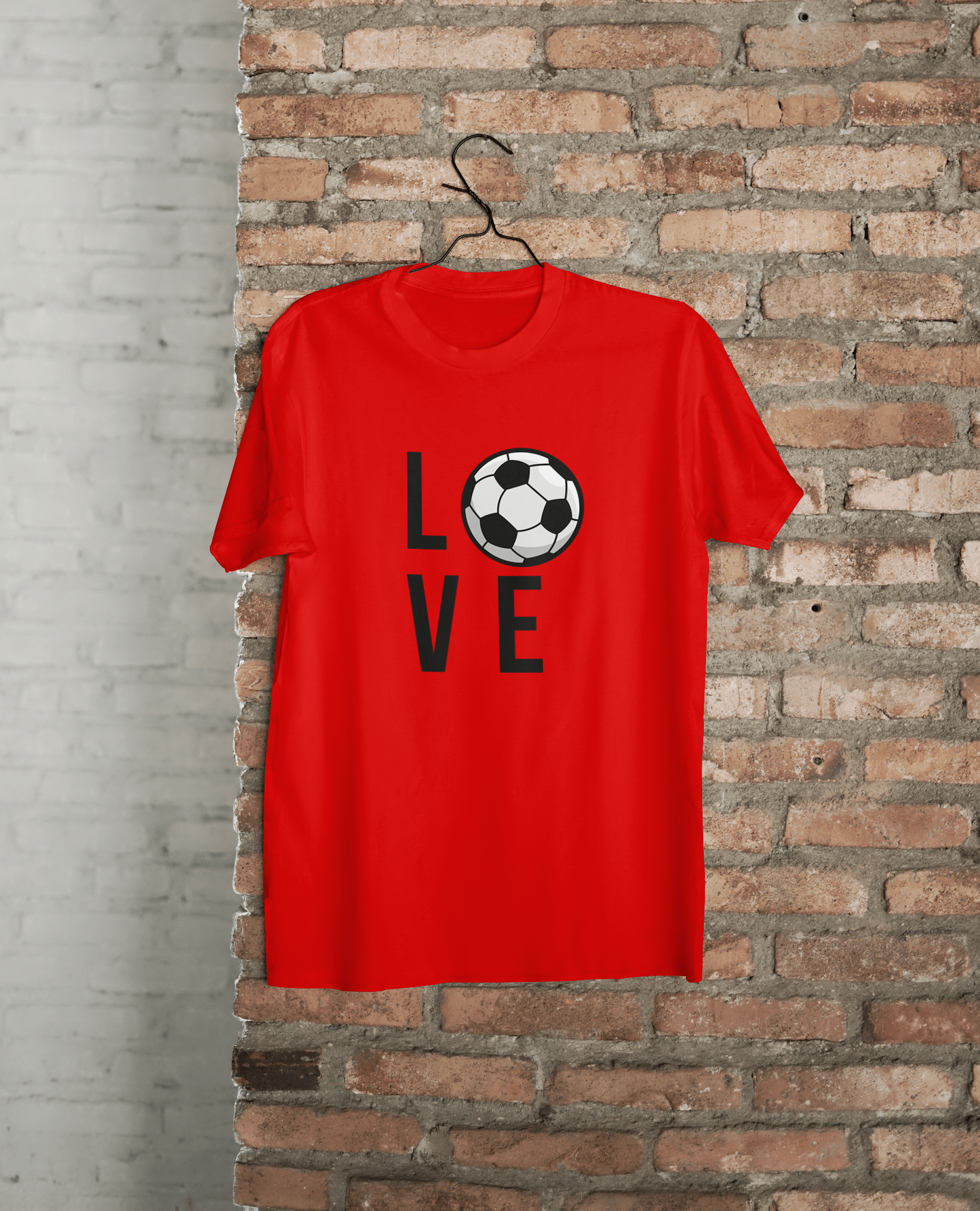 VEnhance Soccer Love Graphic T-Shirt