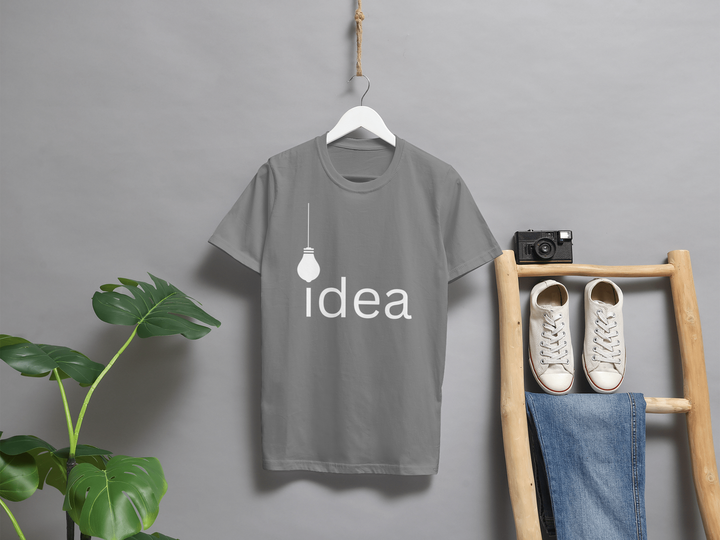 VEnhance Idea Light Bulb Graphic T-Shirt