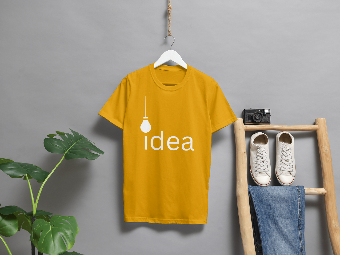 VEnhance Idea Light Bulb Graphic T-Shirt