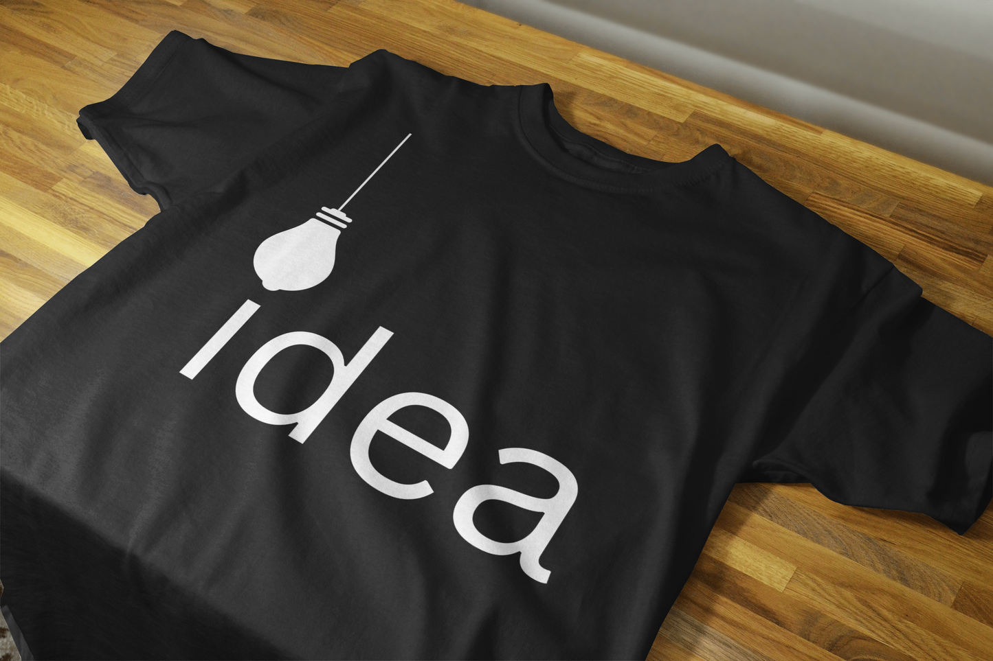 VEnhance Idea Light Bulb Graphic T-Shirt