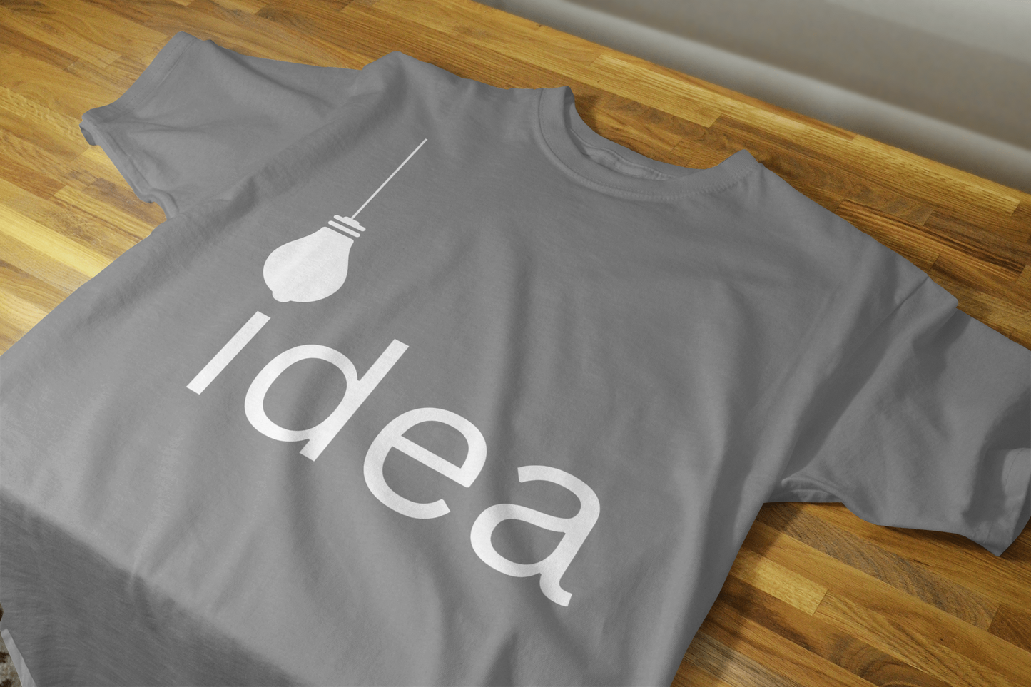 VEnhance Idea Light Bulb Graphic T-Shirt