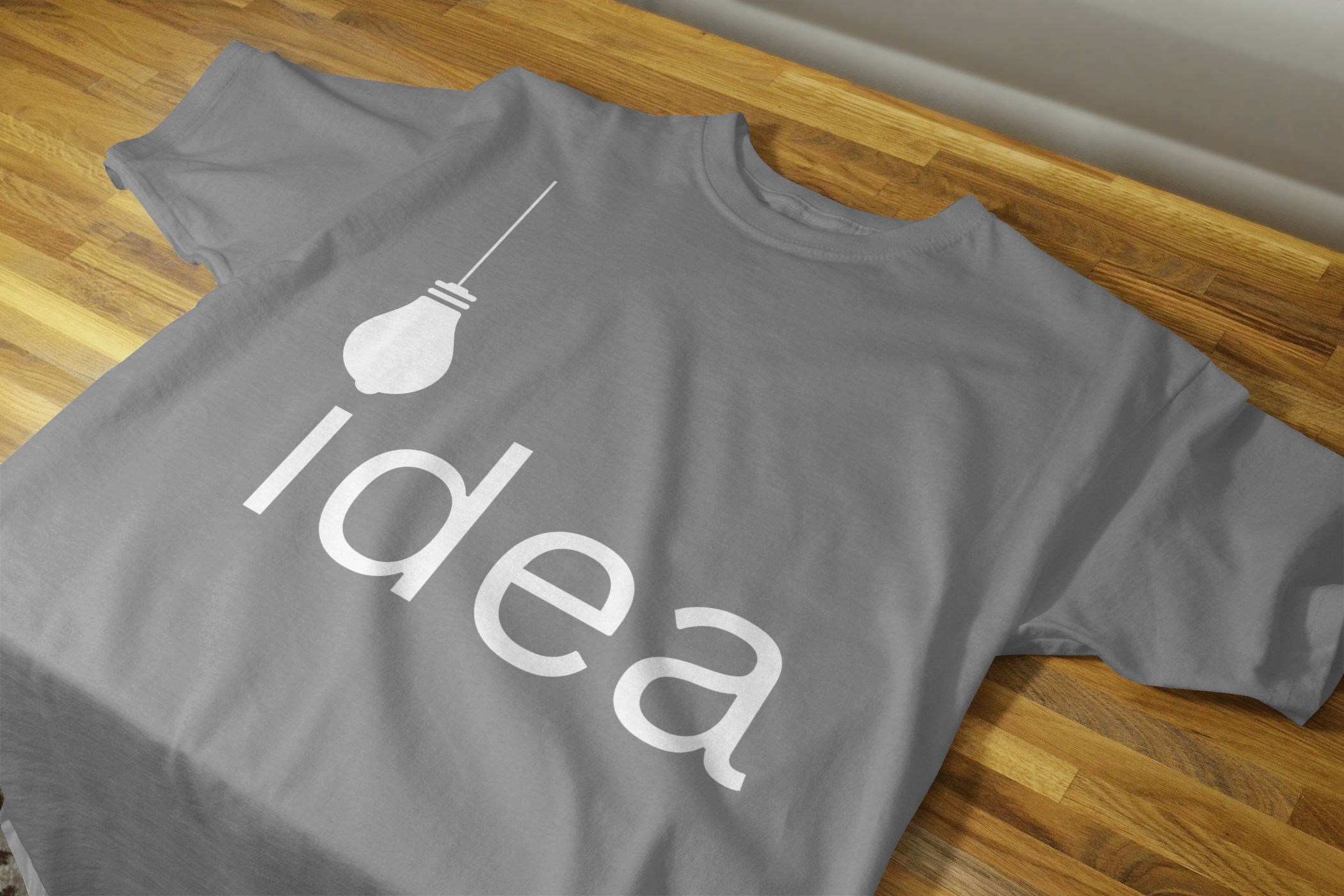 VEnhance Idea Light Bulb Graphic T-Shirt