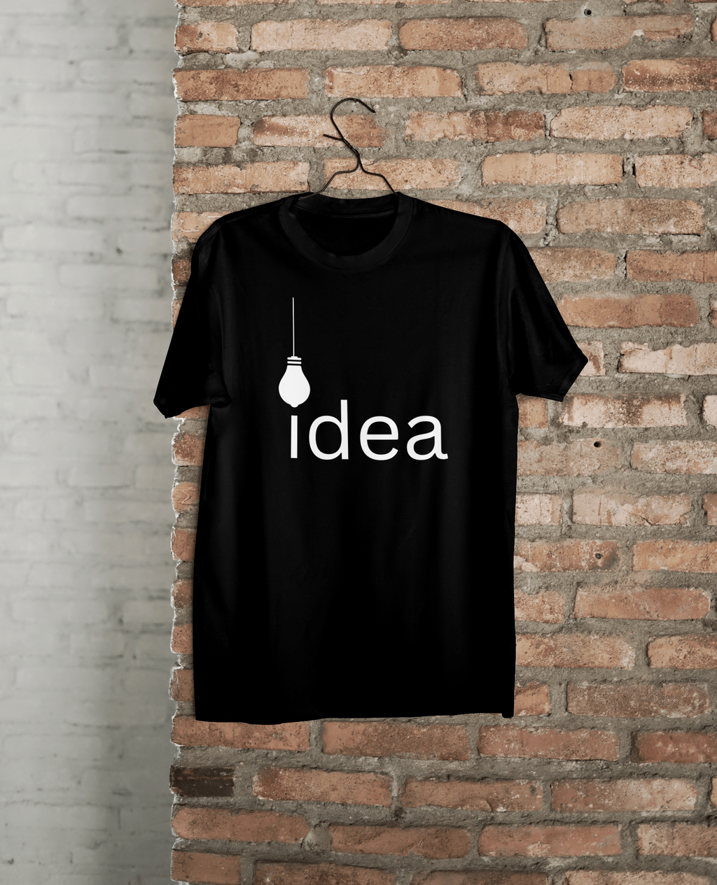 VEnhance Idea Light Bulb Graphic T-Shirt