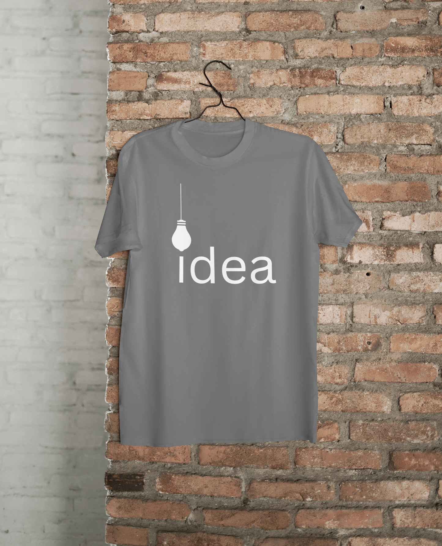 VEnhance Idea Light Bulb Graphic T-Shirt