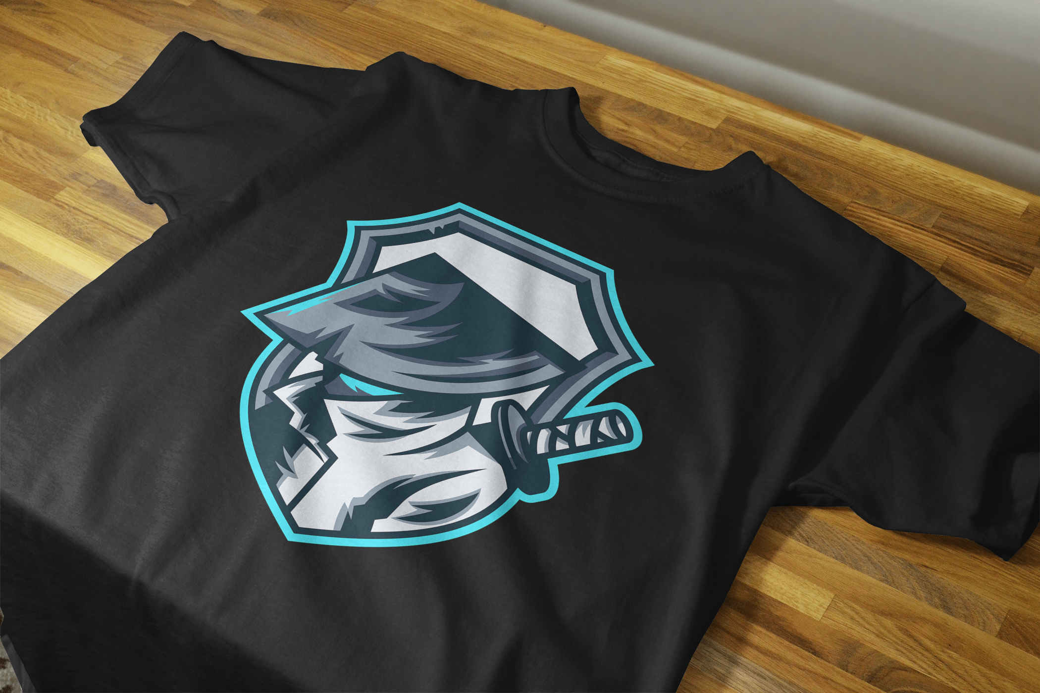 VEnhance Gaming T-Shirt with Ninja Mascot