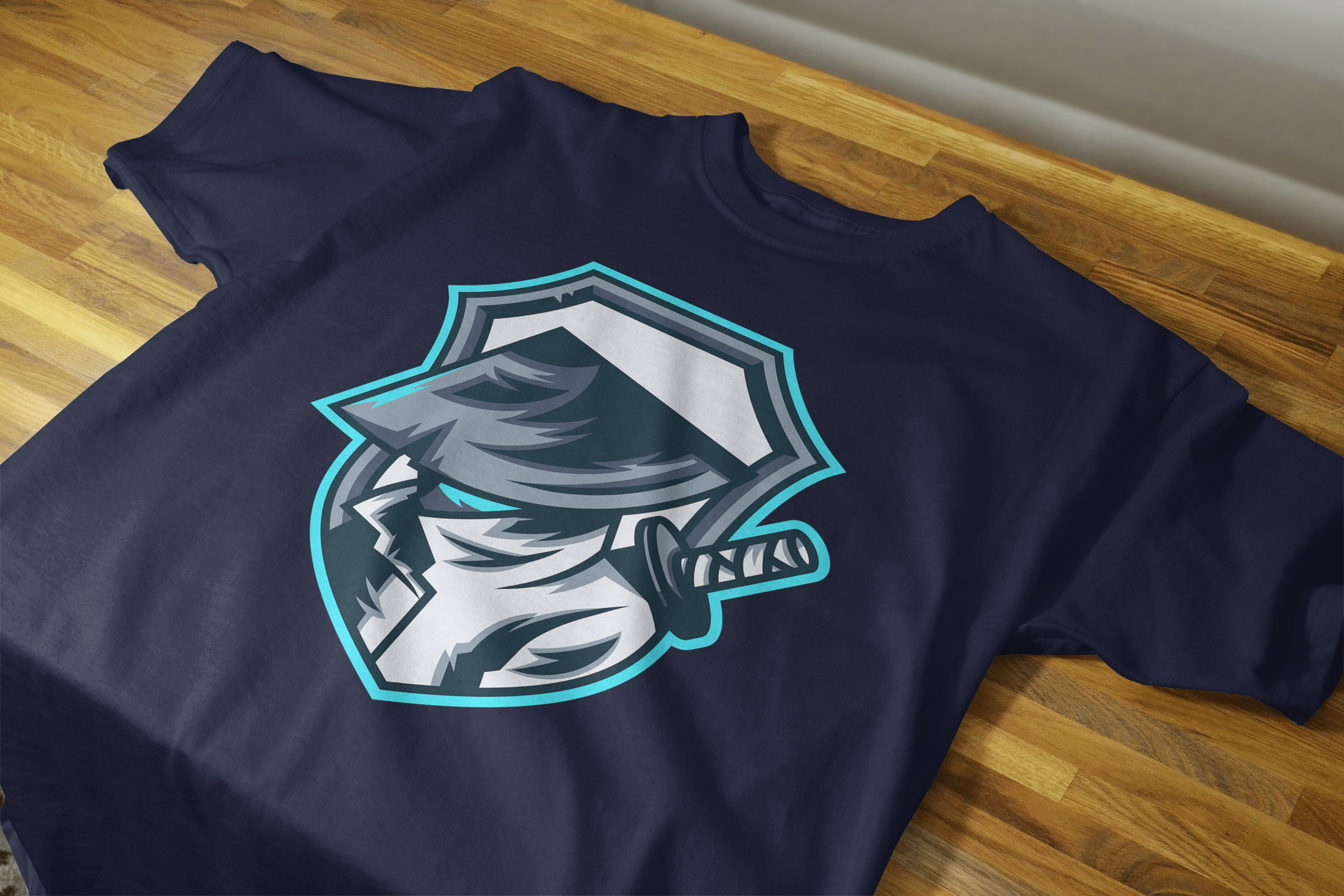 VEnhance Gaming T-Shirt with Ninja Mascot