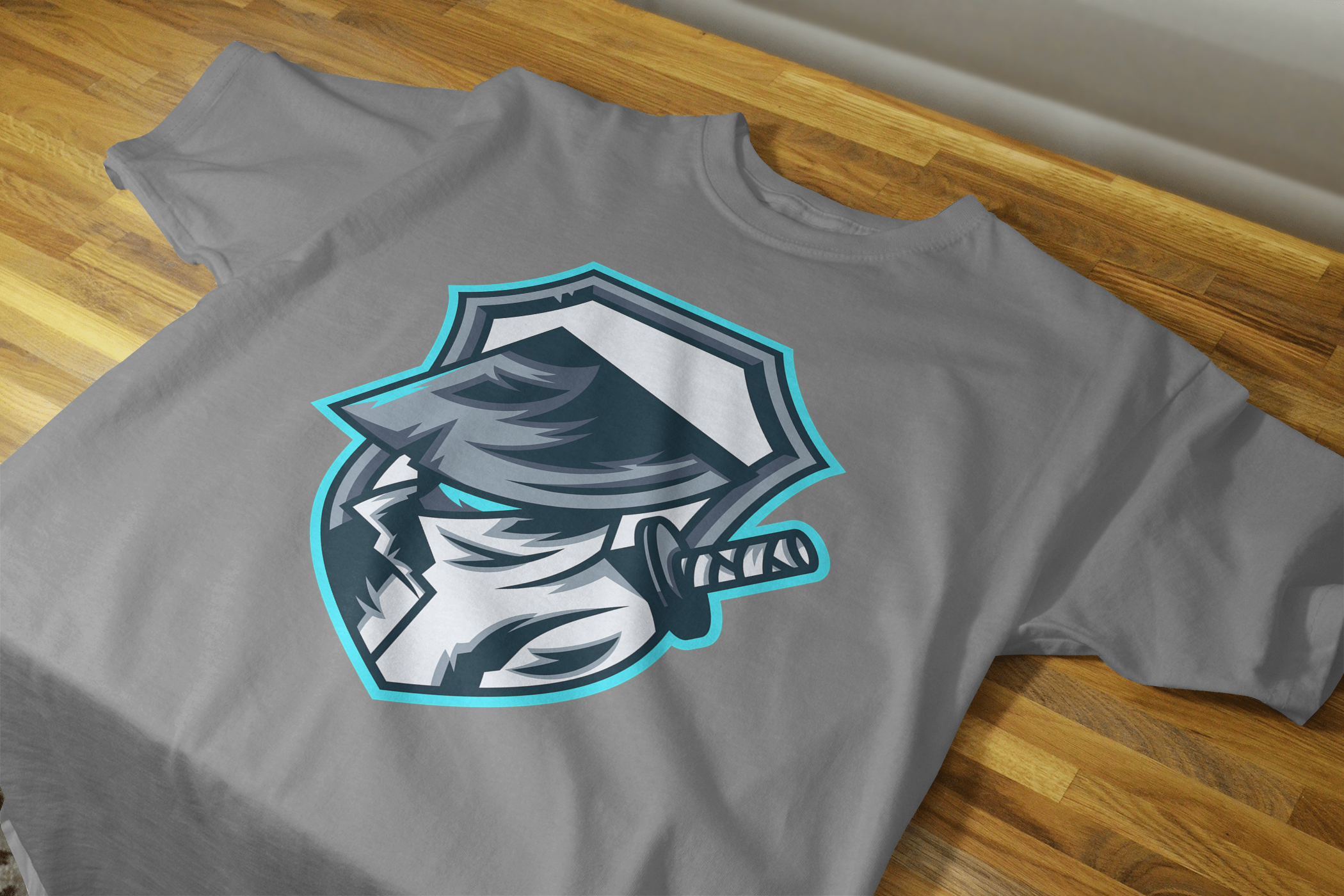 VEnhance Gaming T-Shirt with Ninja Mascot