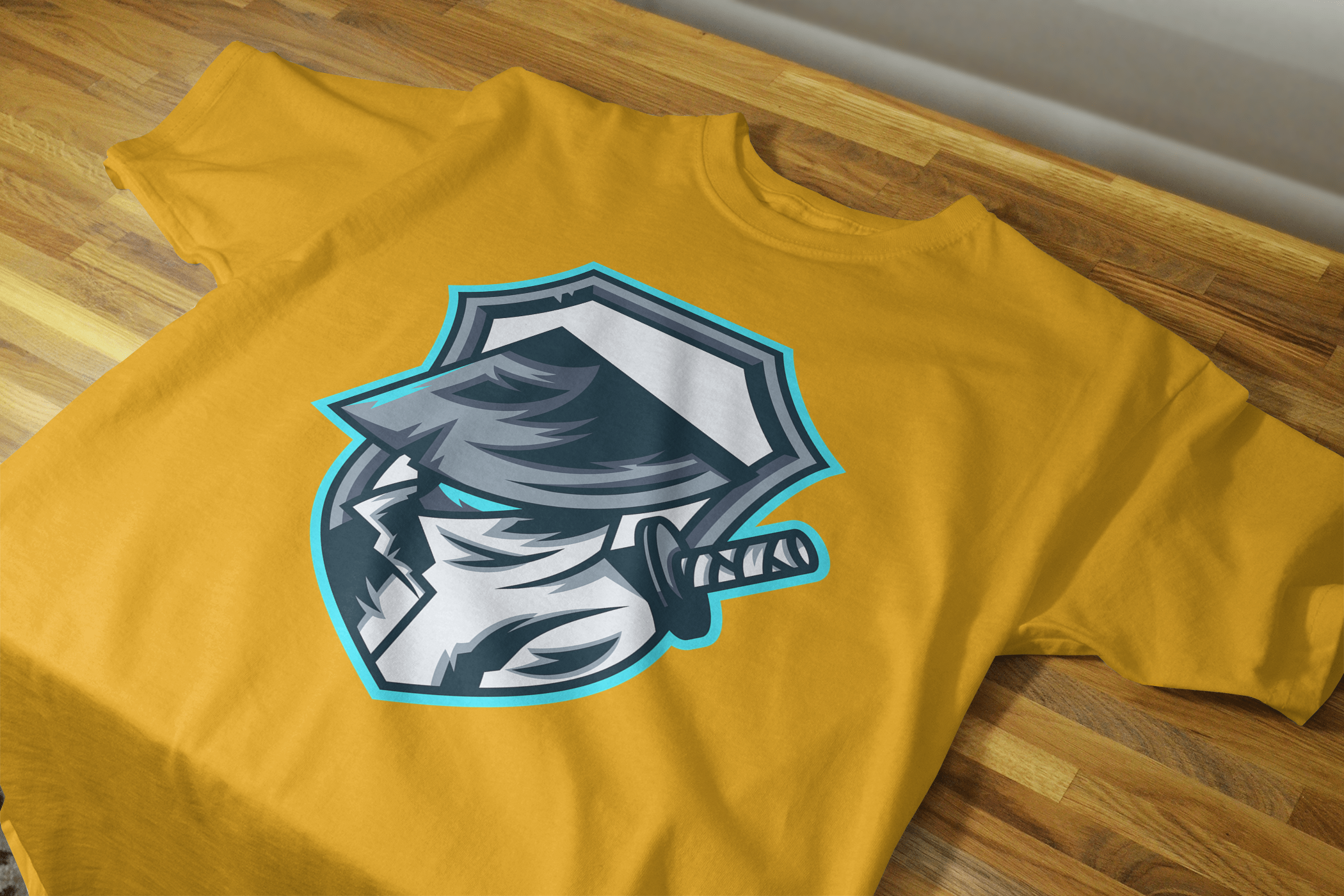 VEnhance Gaming T-Shirt with Ninja Mascot
