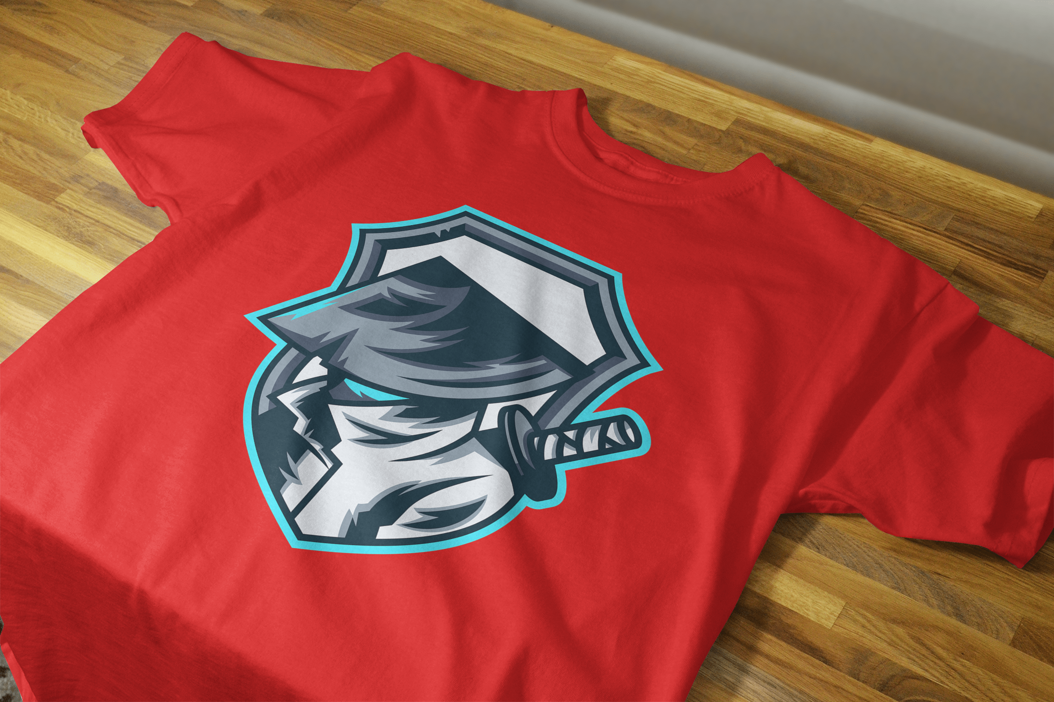 VEnhance Gaming T-Shirt with Ninja Mascot