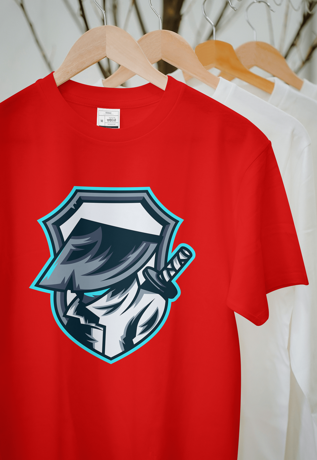 VEnhance Gaming T-Shirt with Ninja Mascot