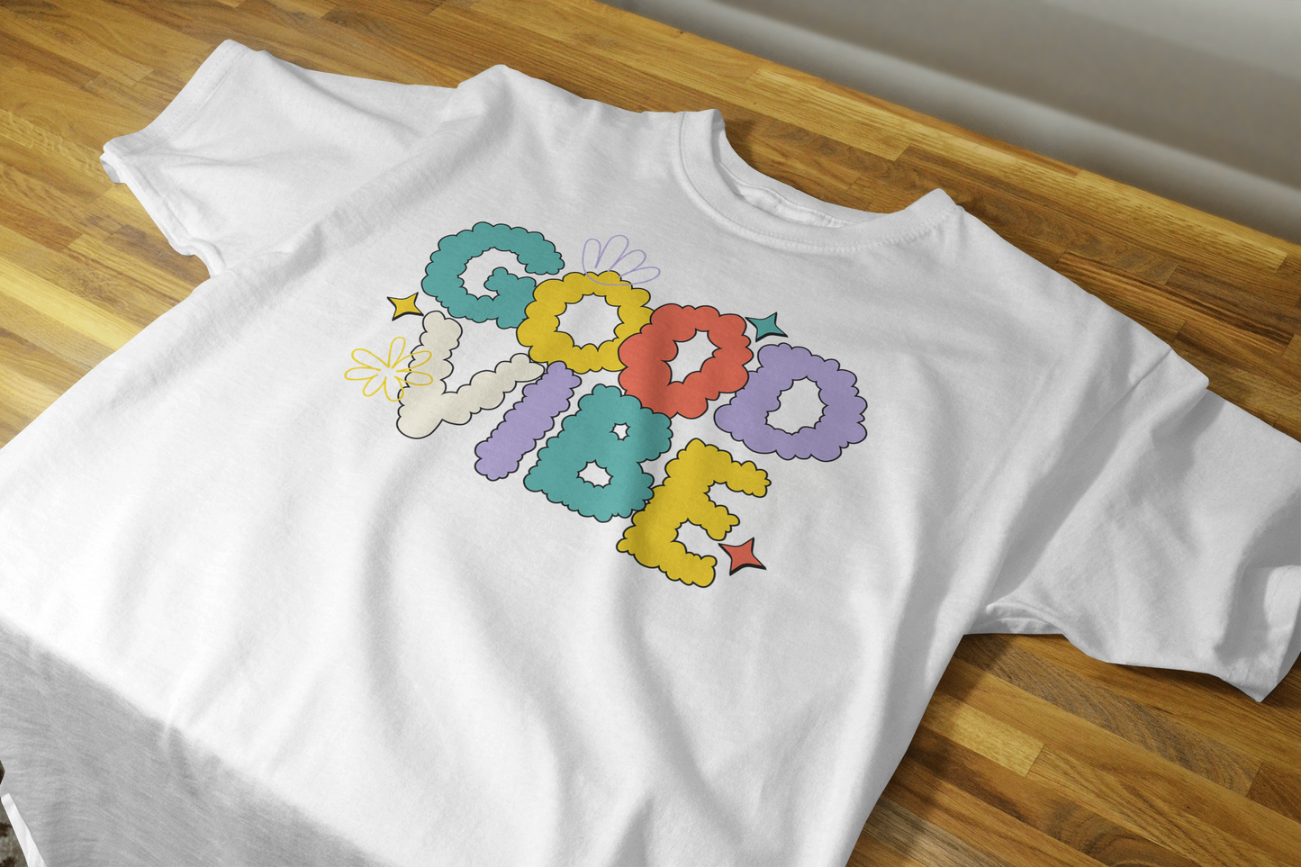 VEnhance WOMEN'S T-SHIRT Good Vibe T-Shirt
