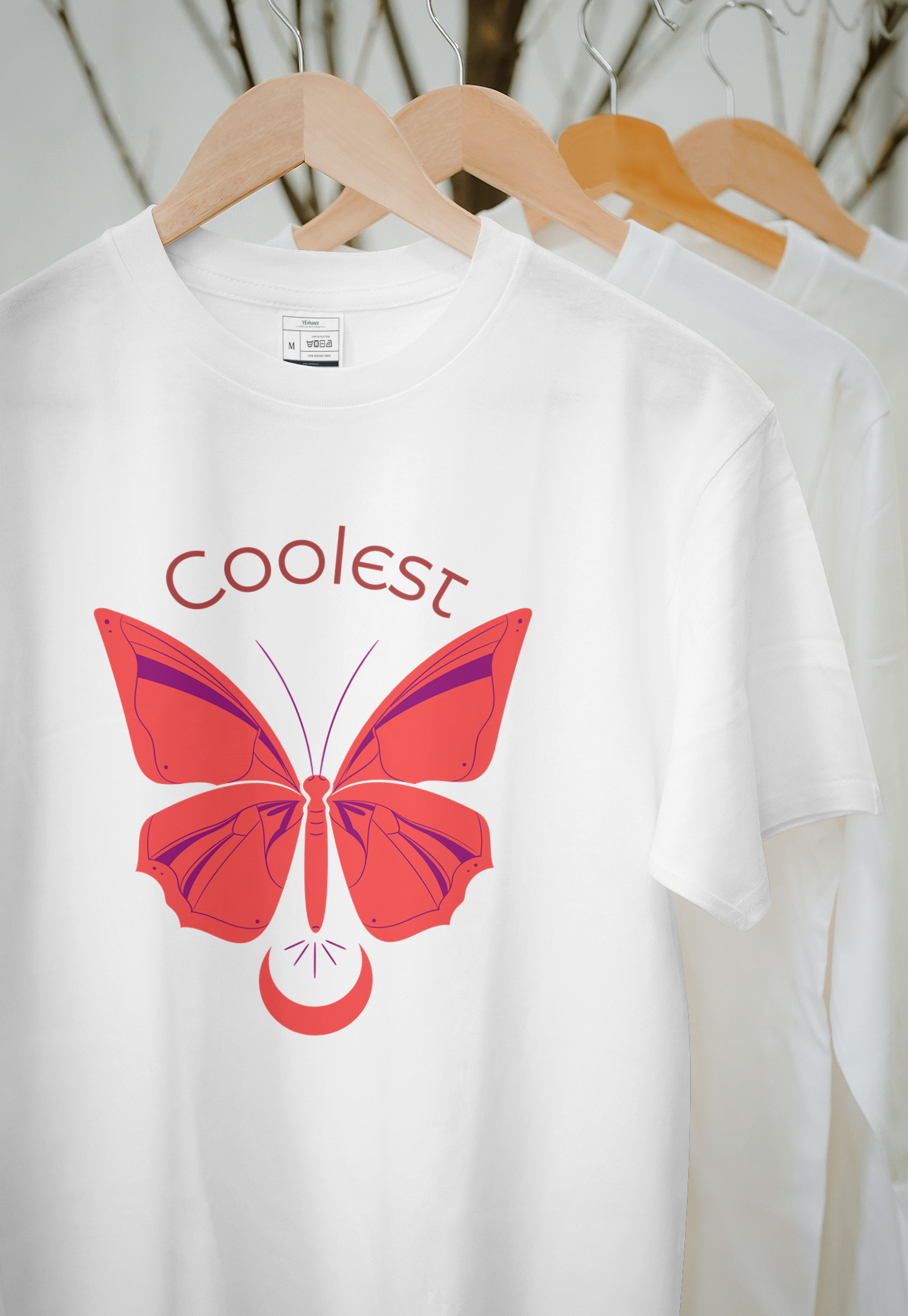 VEnhance WOMEN'S T-SHIRT Butterfly T-Shirt
