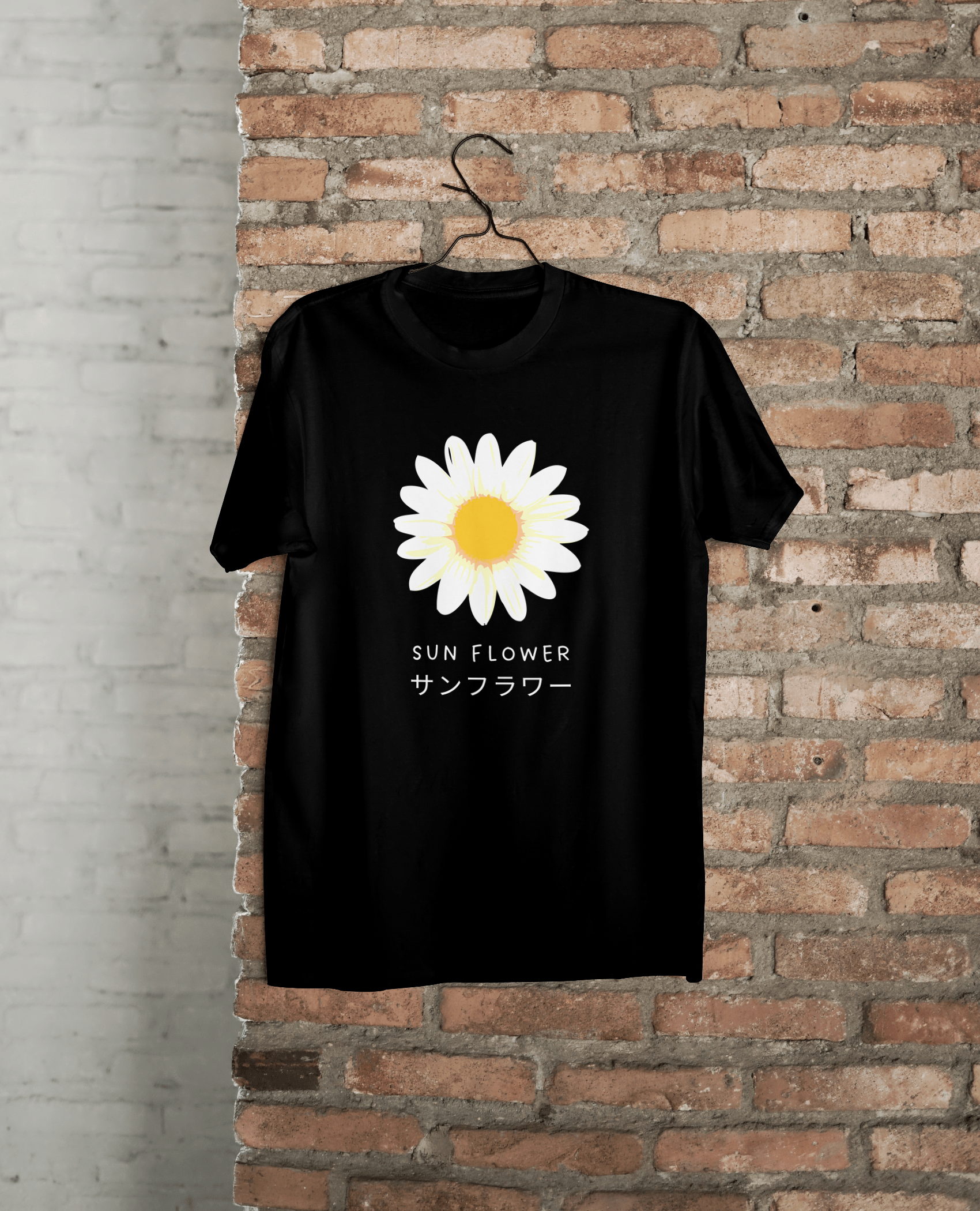 VEnhance WOMEN'S T-SHIRT Daisy Flower T-Shirt
