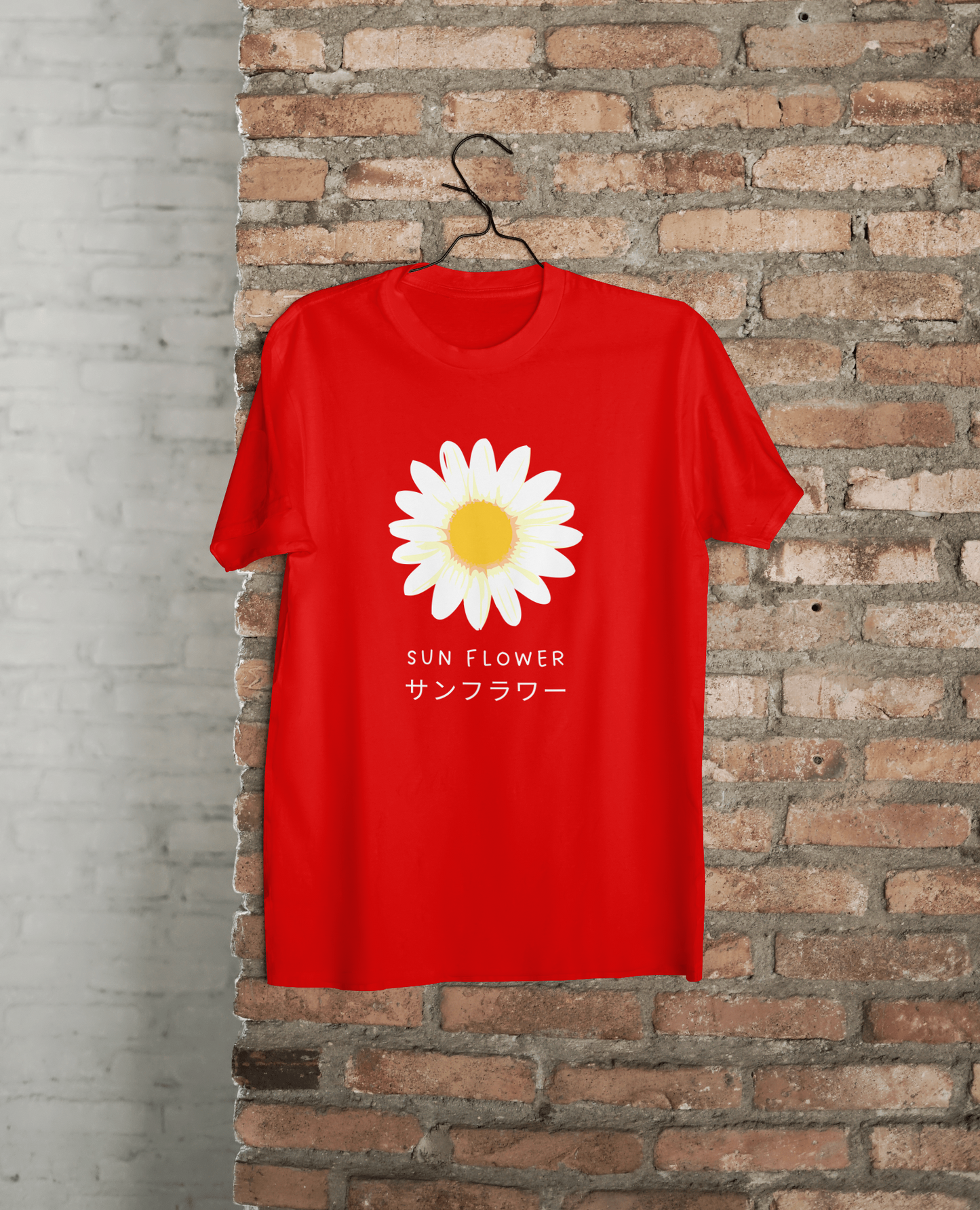 VEnhance WOMEN'S T-SHIRT Daisy Flower T-Shirt