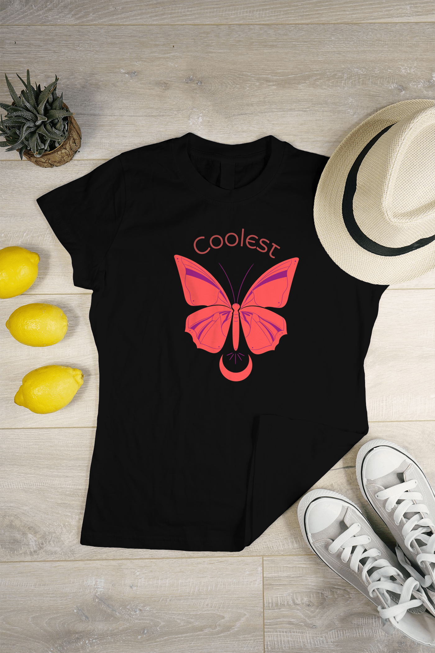 VEnhance WOMEN'S T-SHIRT Butterfly T-Shirt