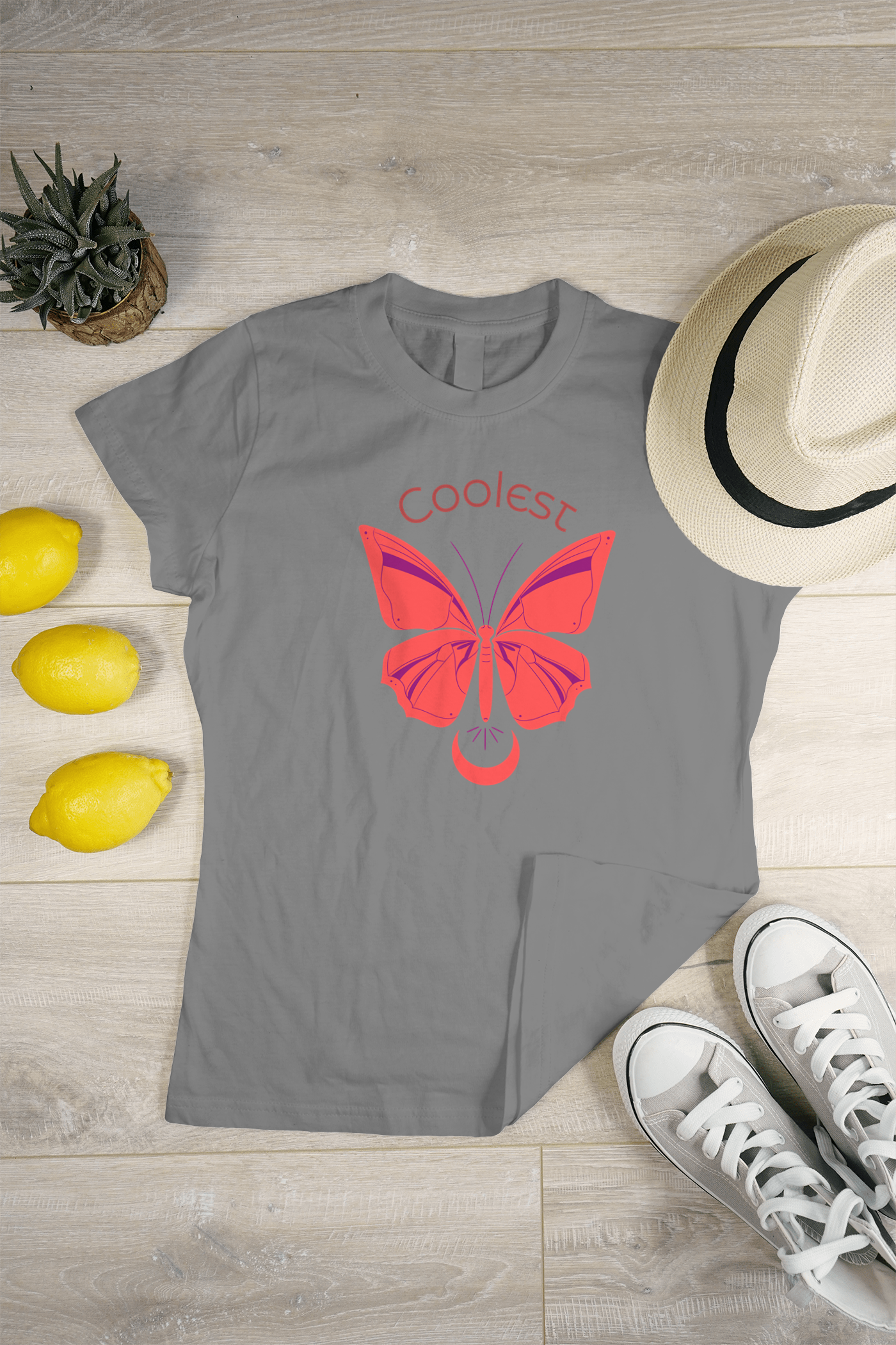VEnhance WOMEN'S T-SHIRT Butterfly T-Shirt