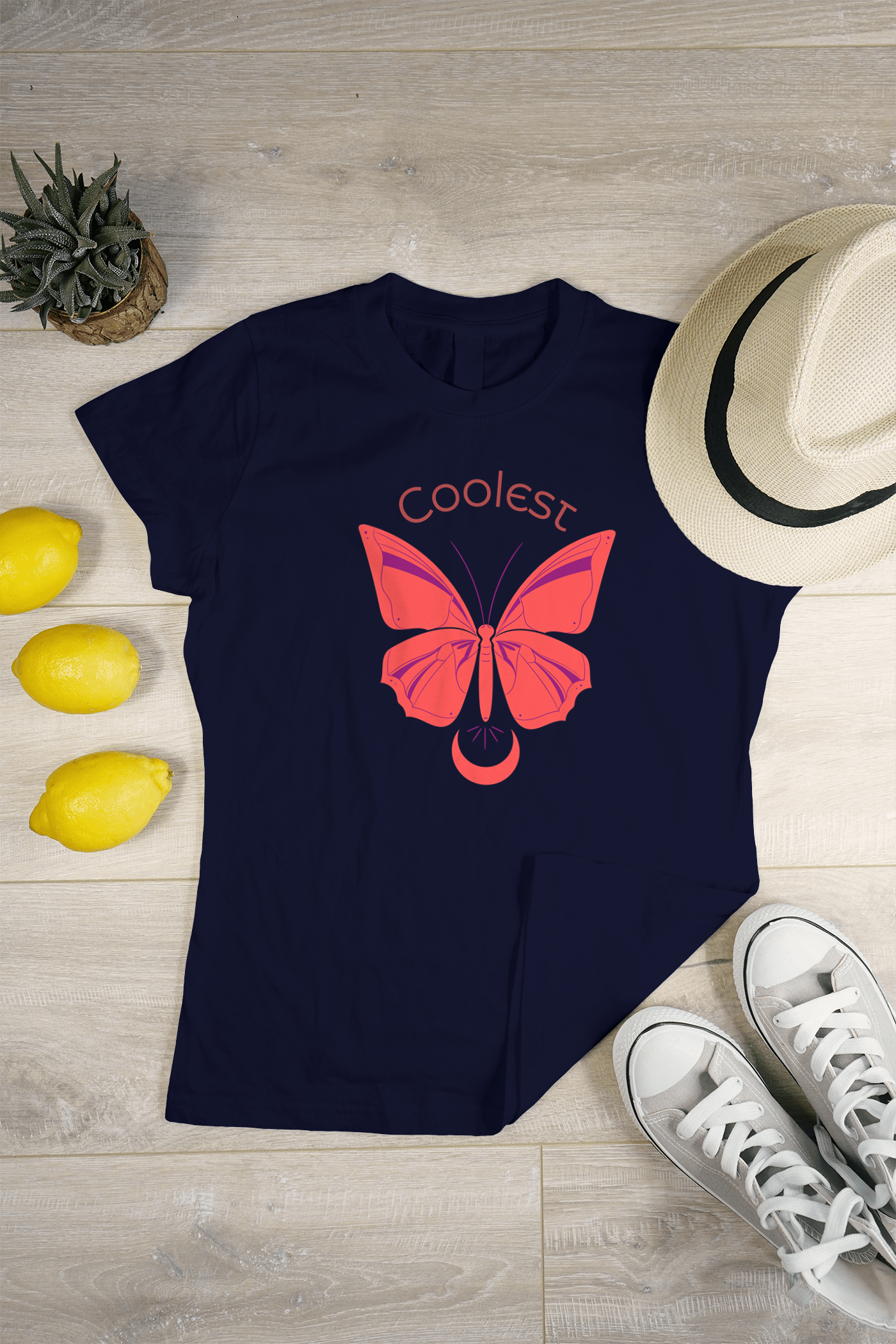 VEnhance WOMEN'S T-SHIRT Butterfly T-Shirt