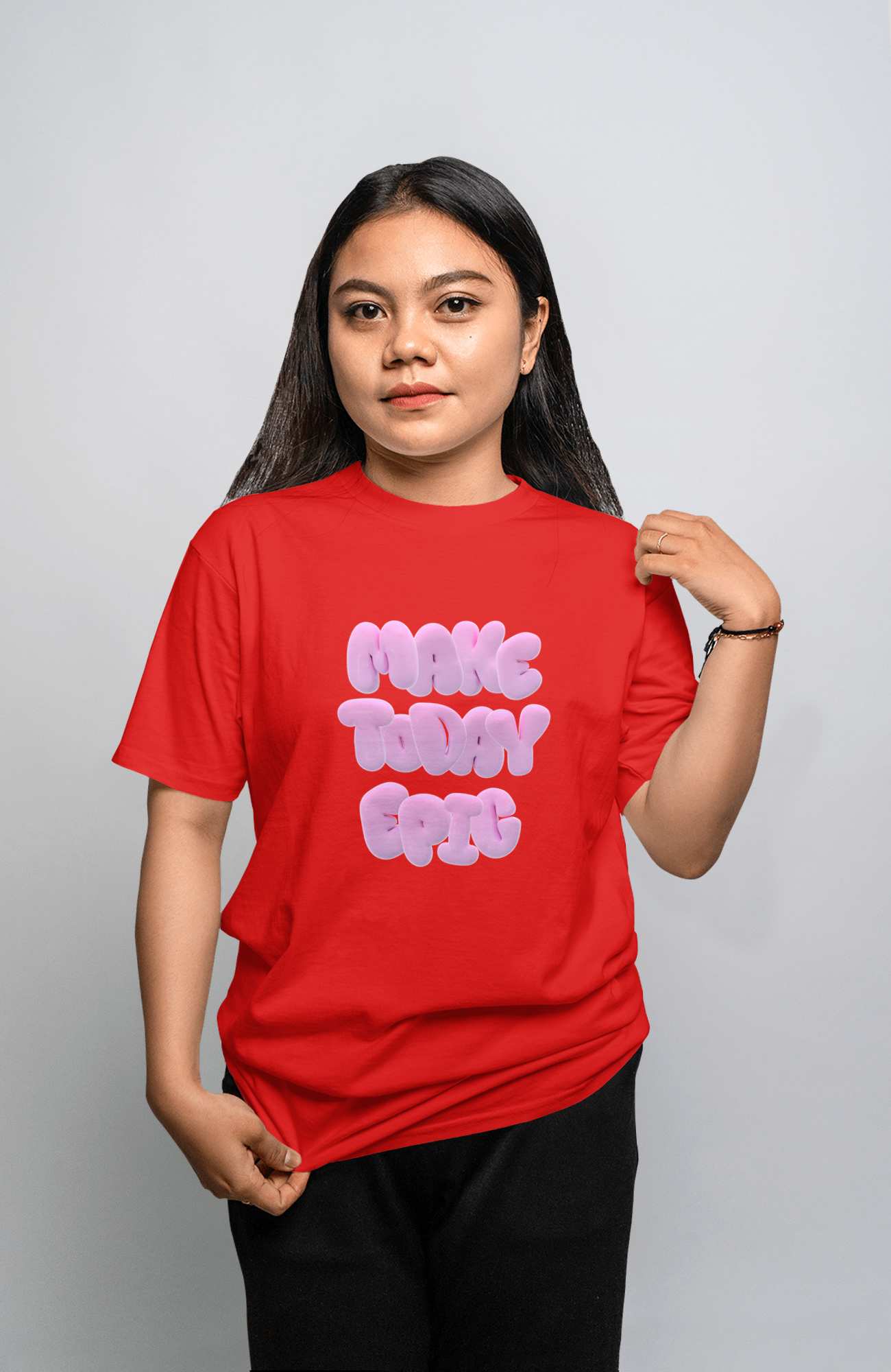 VEnhance WOMEN'S T-SHIRT Make Today Epic T-Shirt