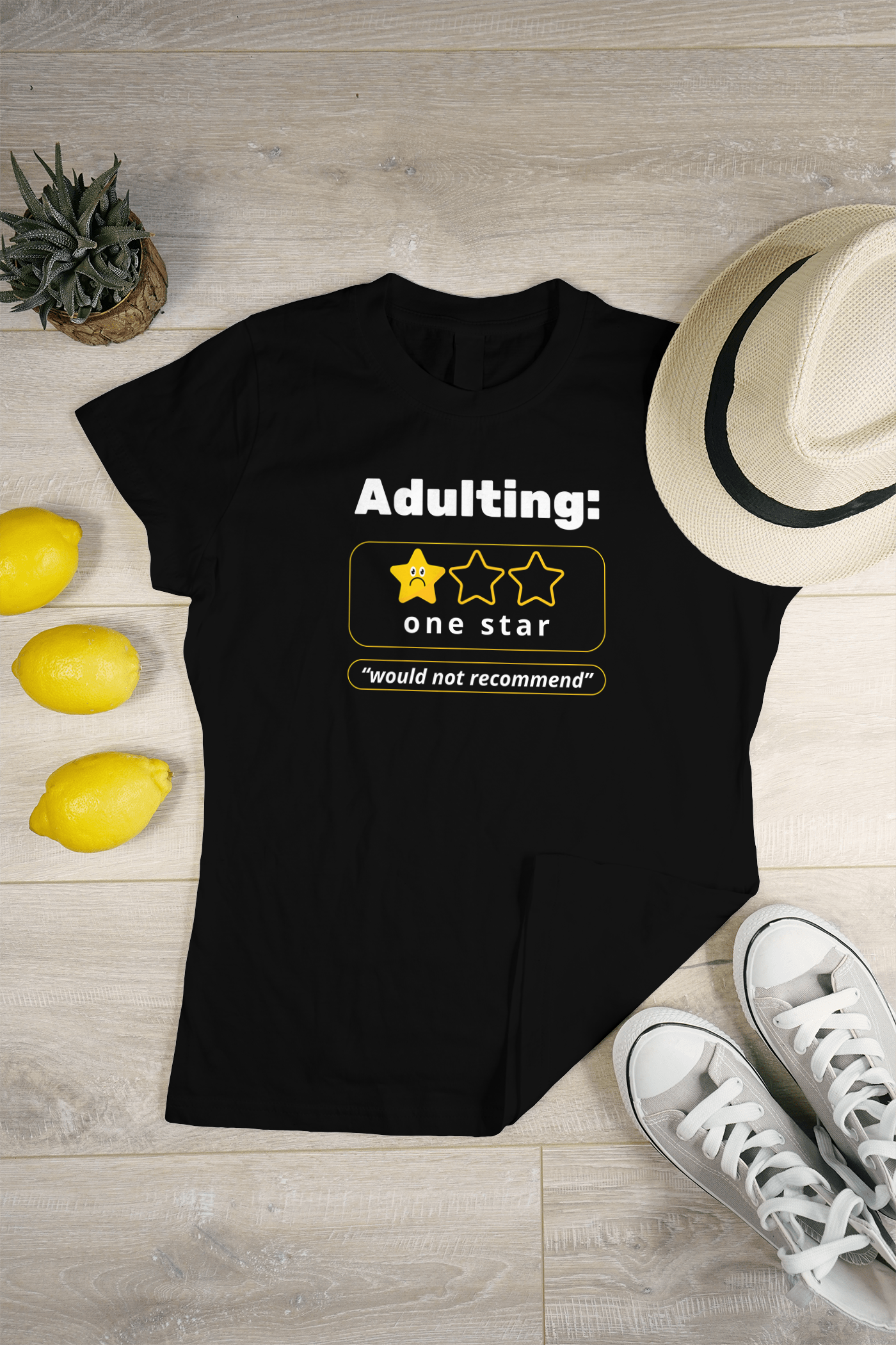 VEnhance Women's Funny Adulting T-Shirt