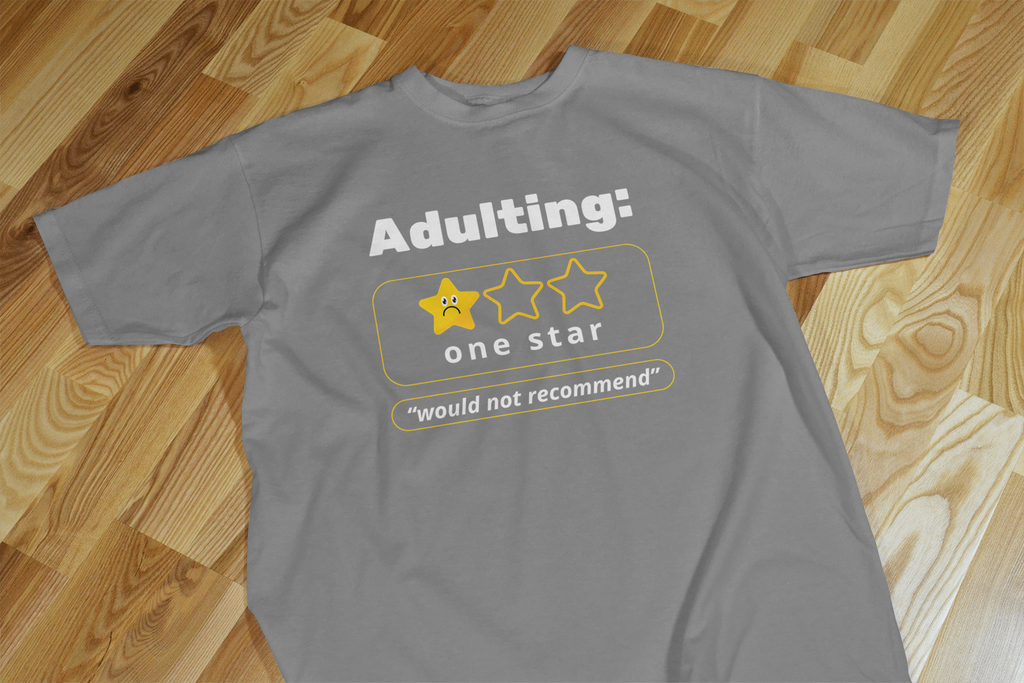VEnhance Women's Funny Adulting T-Shirt