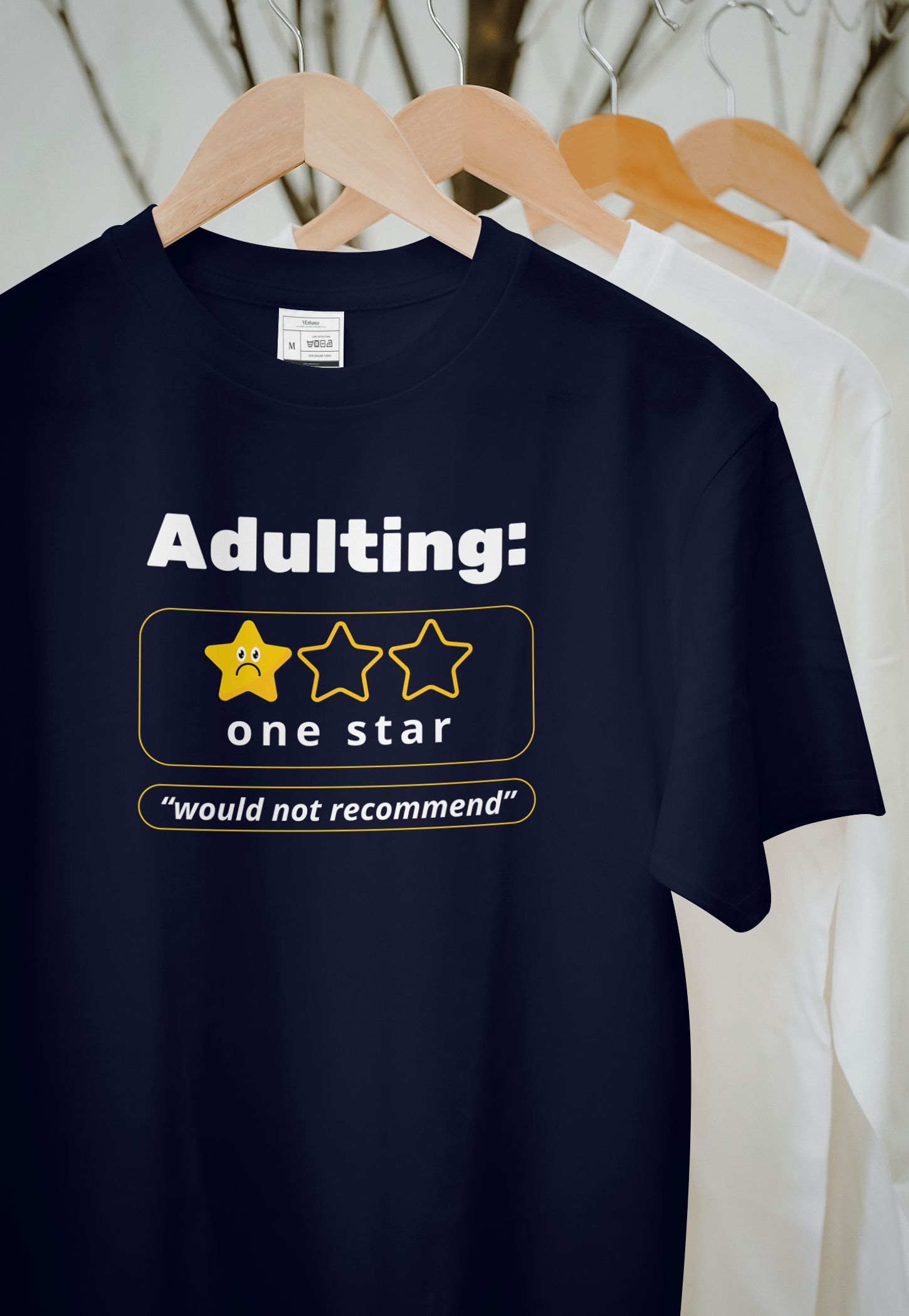 VEnhance Funny Adulting T-Shirt