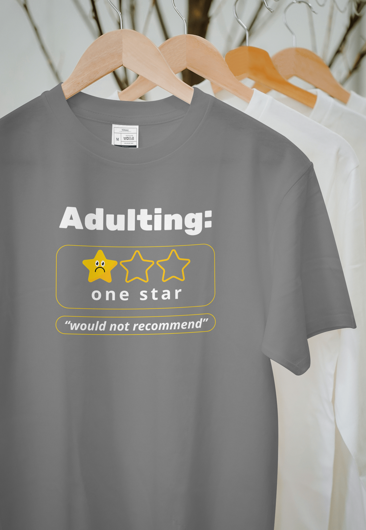 VEnhance Funny Adulting T-Shirt