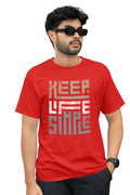 VEnhance Men's T-Shirt, Black Cotton, Graphic Print Design