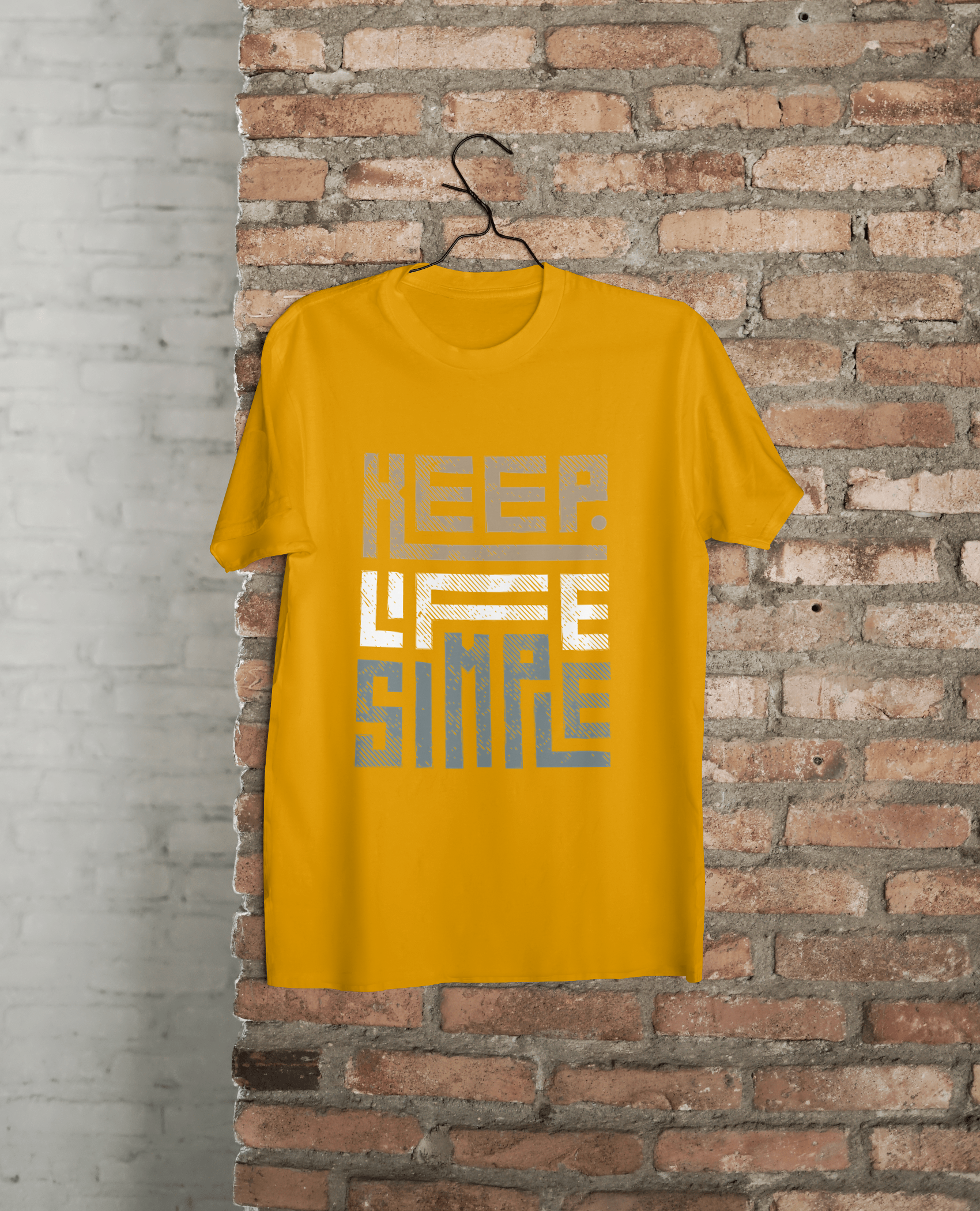 VEnhance Men's T-Shirt, Black Cotton, Graphic Print Design